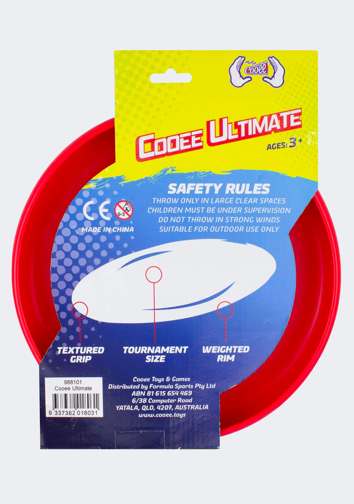 Cooee Ultimate Flying Disc Red
