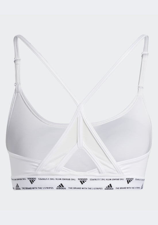 Adidas Women's Aeroreact Training 3 Stripes Bra