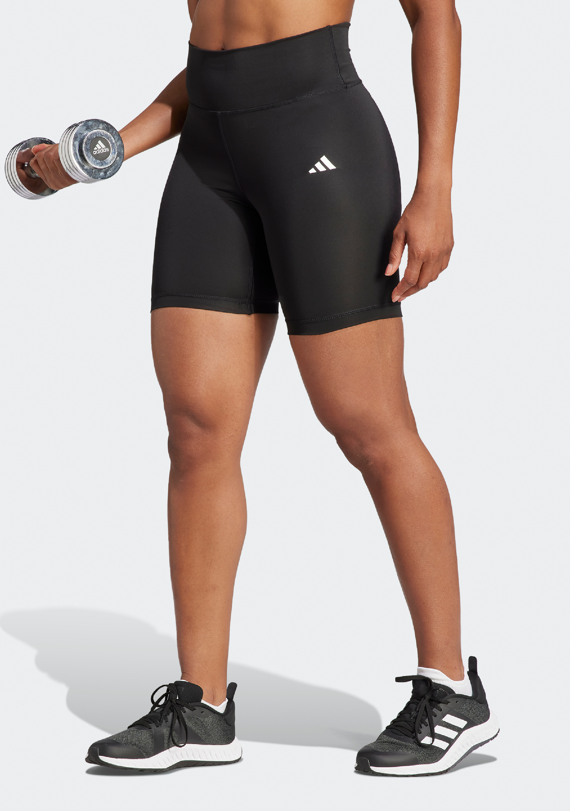 Adidas Women's 7 Inch Black Short Tights