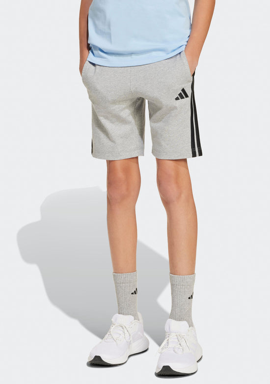 Adidas Kids' Essential 3-Stripes Knit Shorts