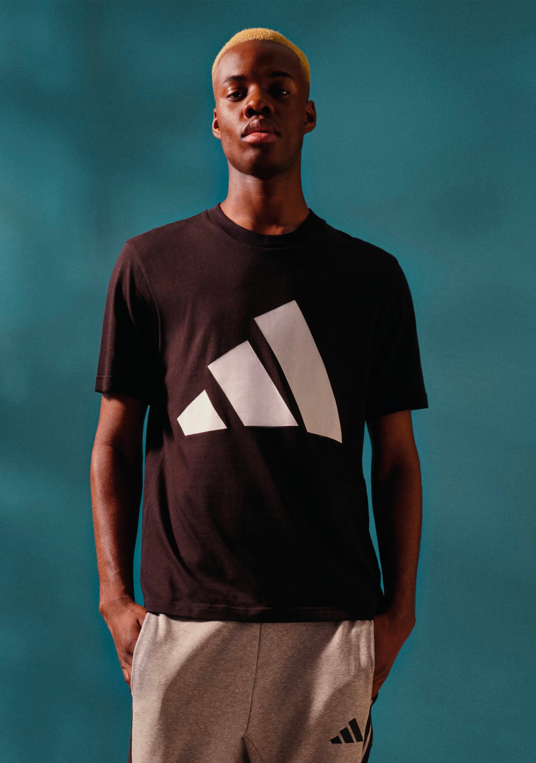 Adidas Men's Essentials Big Logo Tee