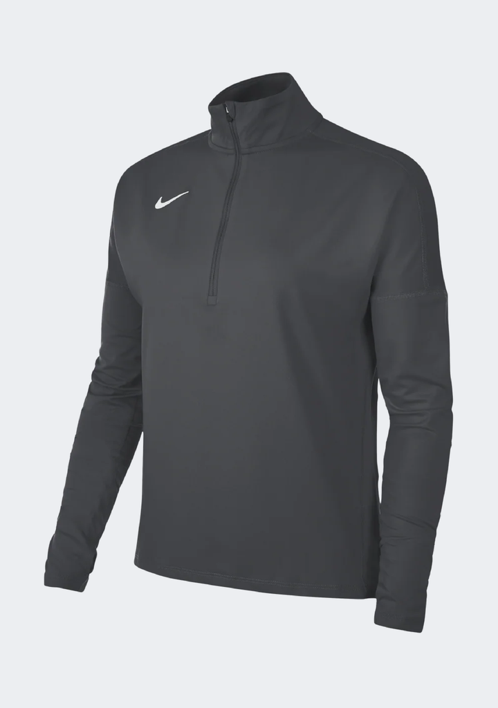 Nike Women's Team Dri-FIT Element Half Zip Top Granite