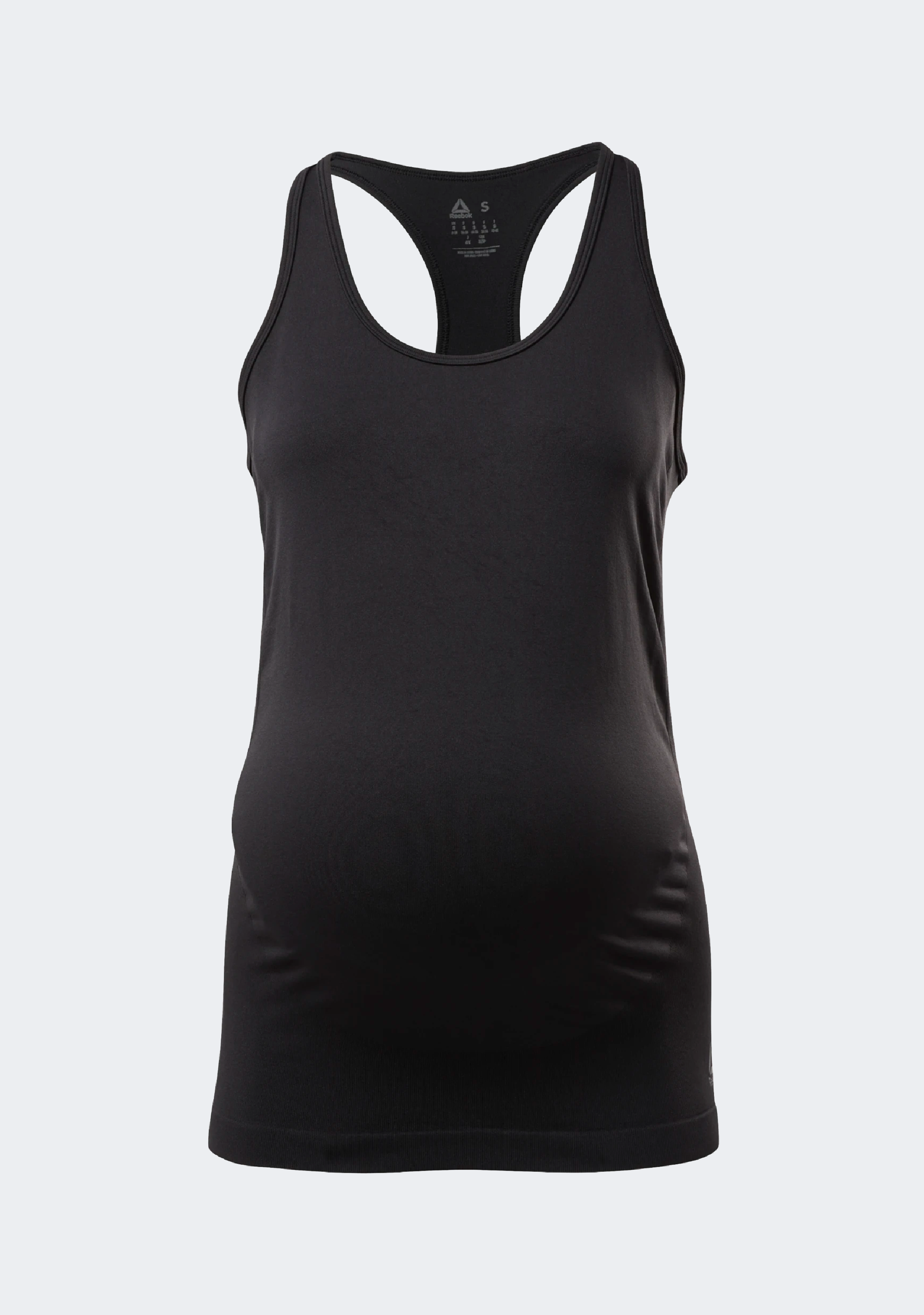 Reebok Womens Seamless Maternity Tank Top