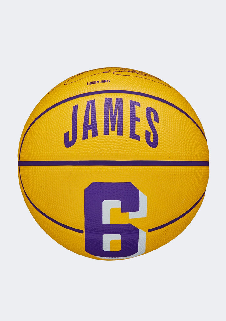 Wilson NBA Player Icon Mini Basketball LeBron James