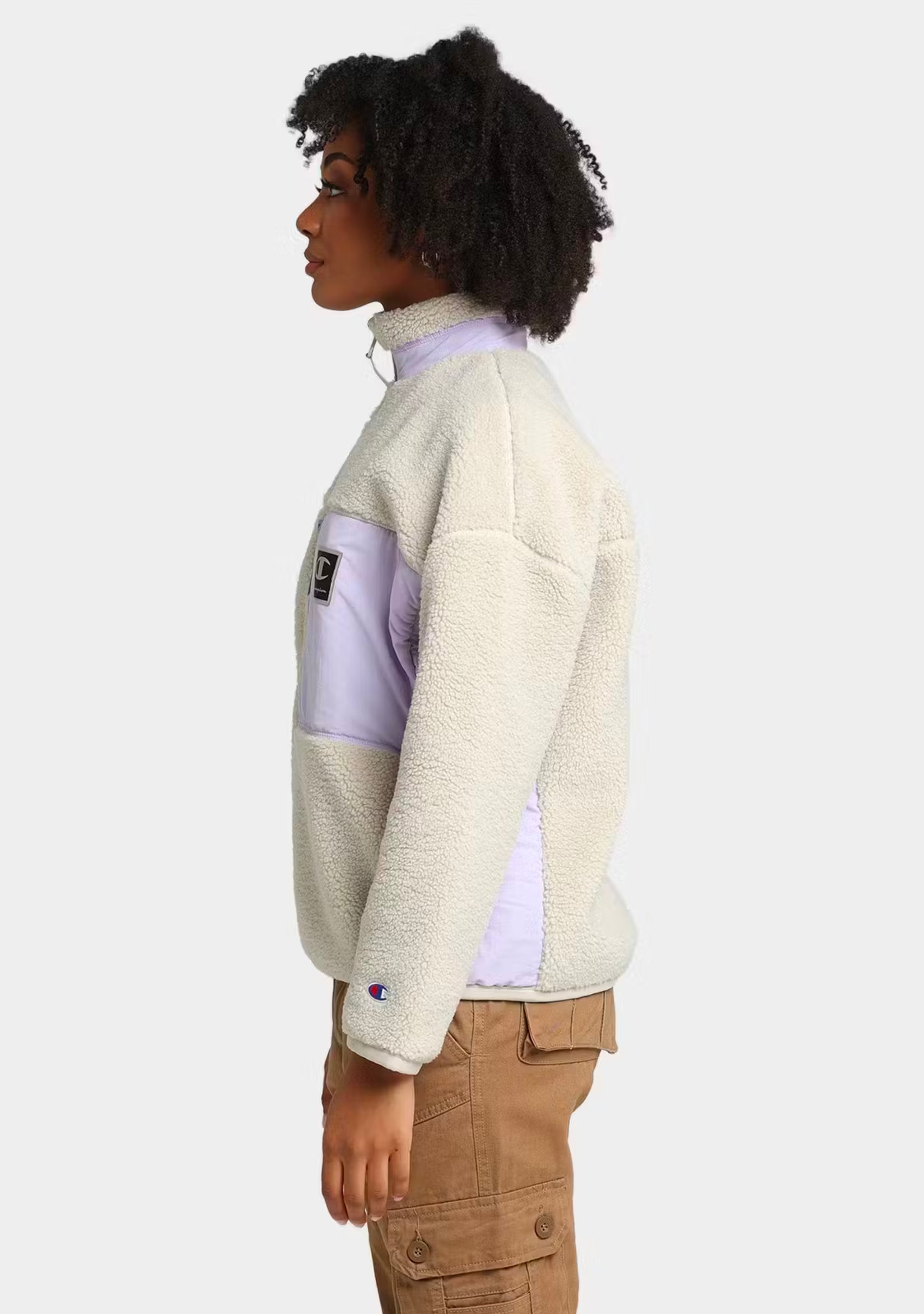 Champion Women's Rib Mix Media Reversible Jacket