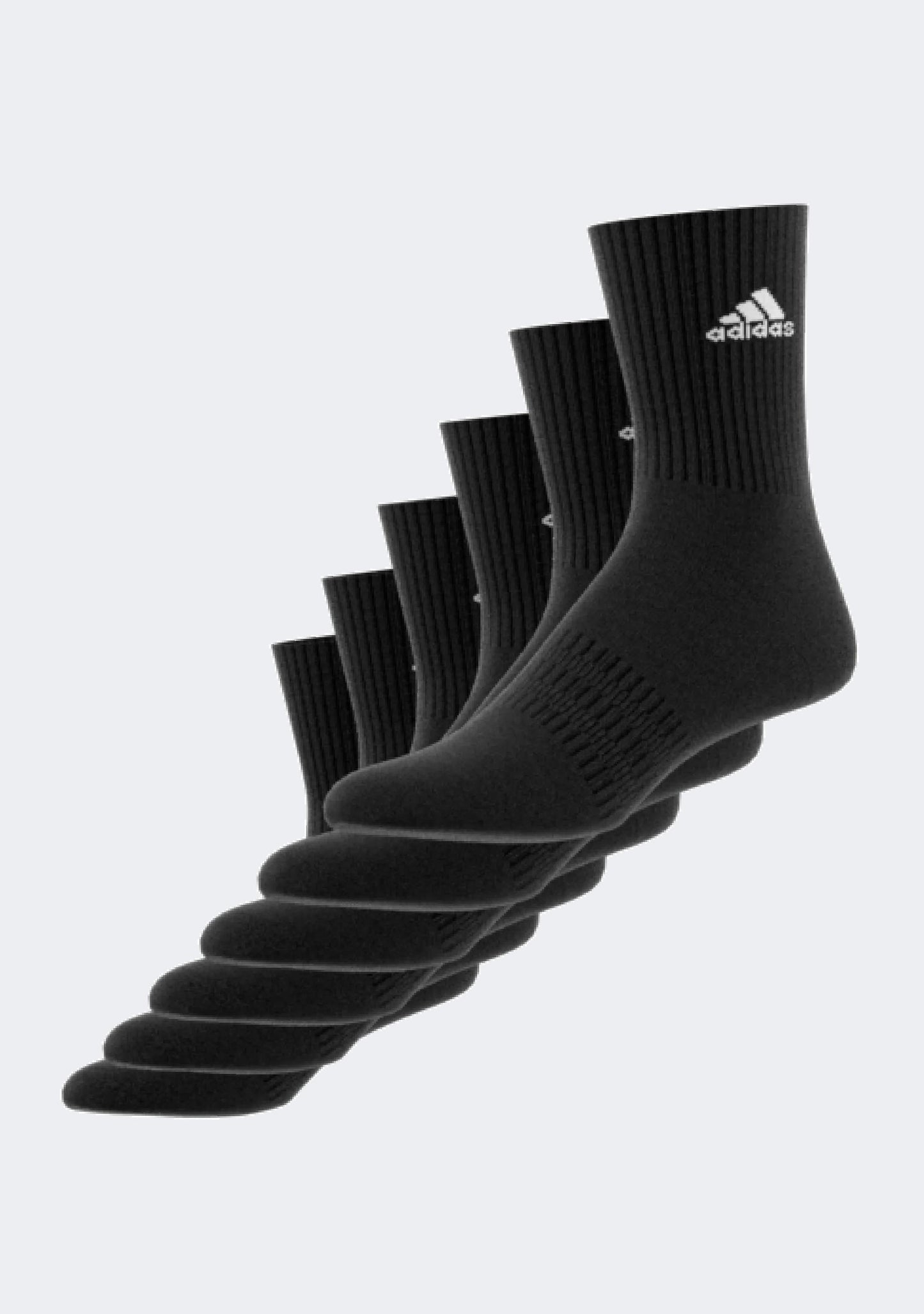 Adidas 6 Pack Cushioned Sportswear Crew Socks <BR> IC1316