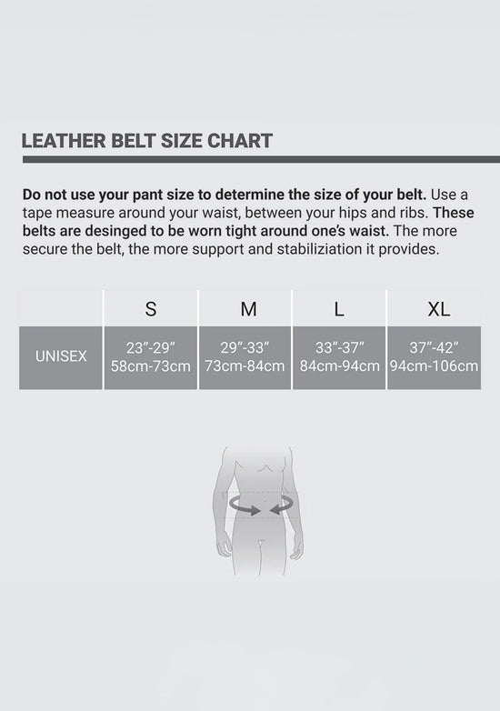 Harbinger Padded 6-inch Leather Weightlifting Belt