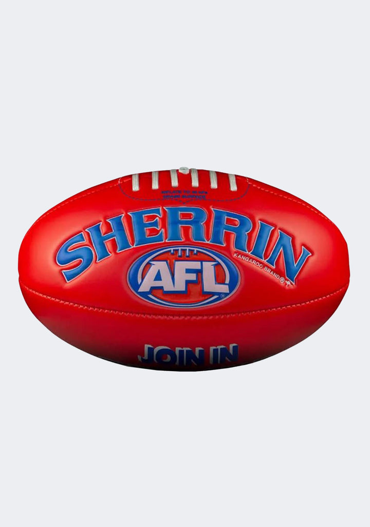 Sherrin North Melbourne Kangaroos AFL Super Soft Touch Football