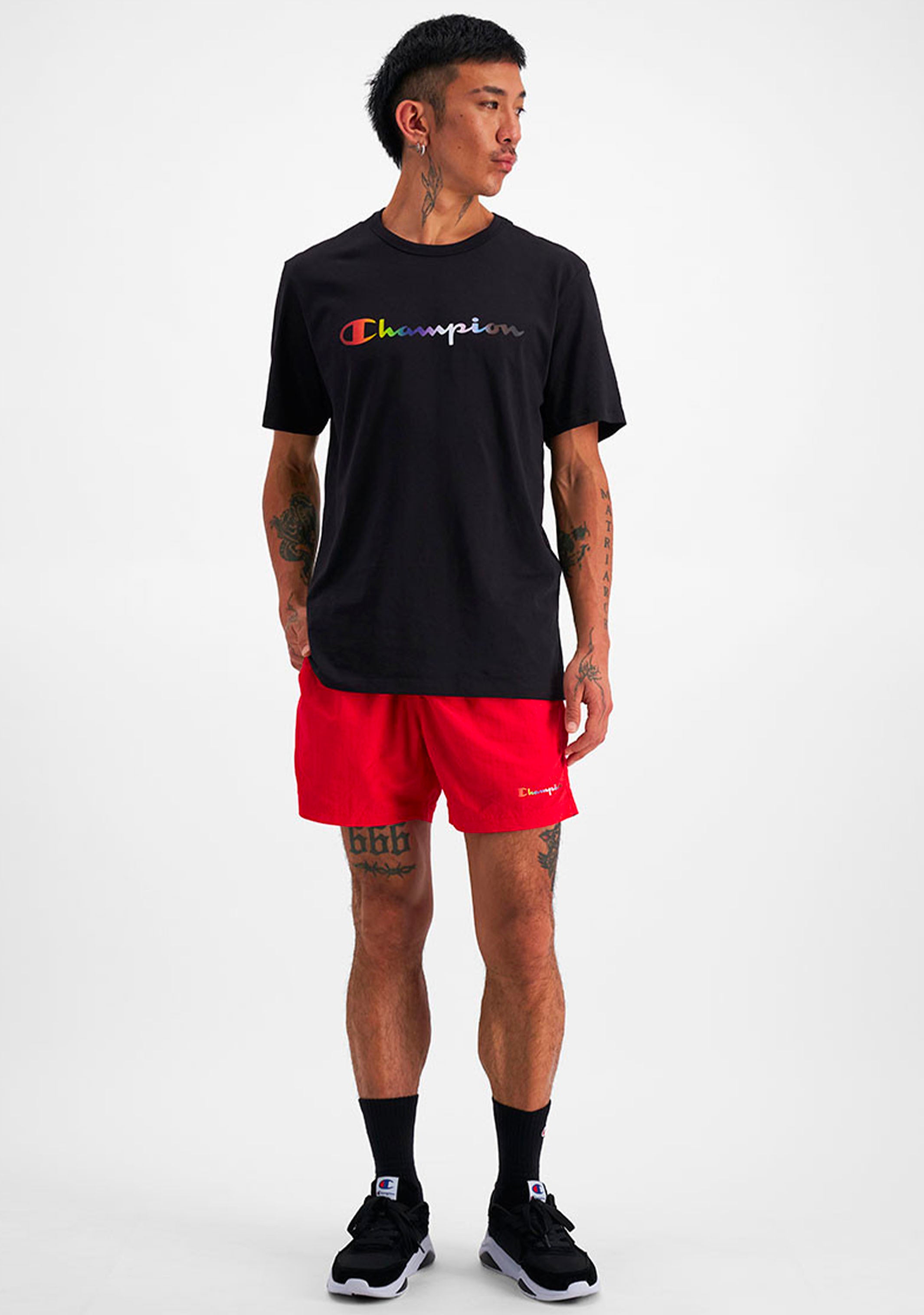 Champion Men’s Athletic Pride Script Tee