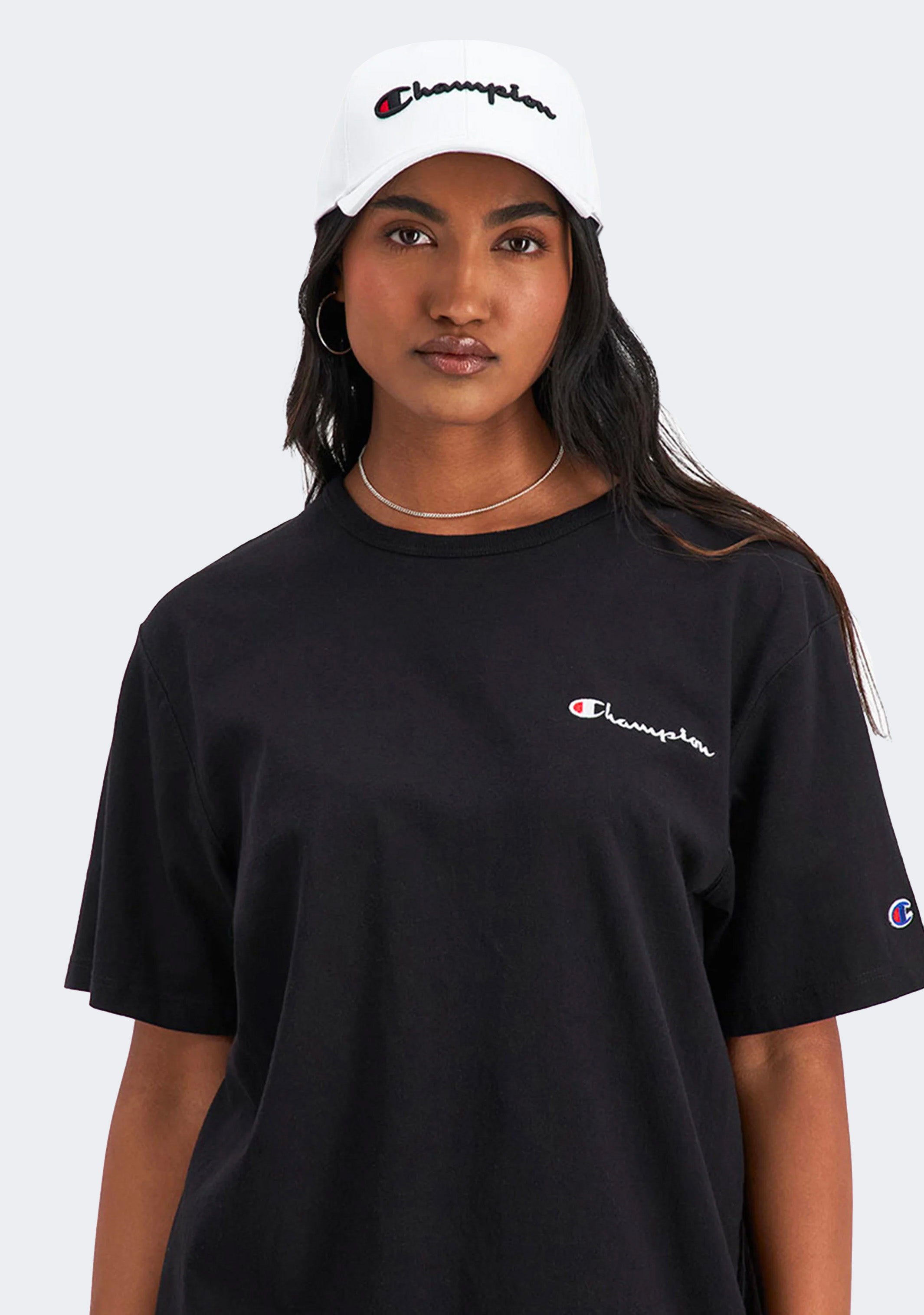 Champion Unisex Script Embroidered Logo Cap