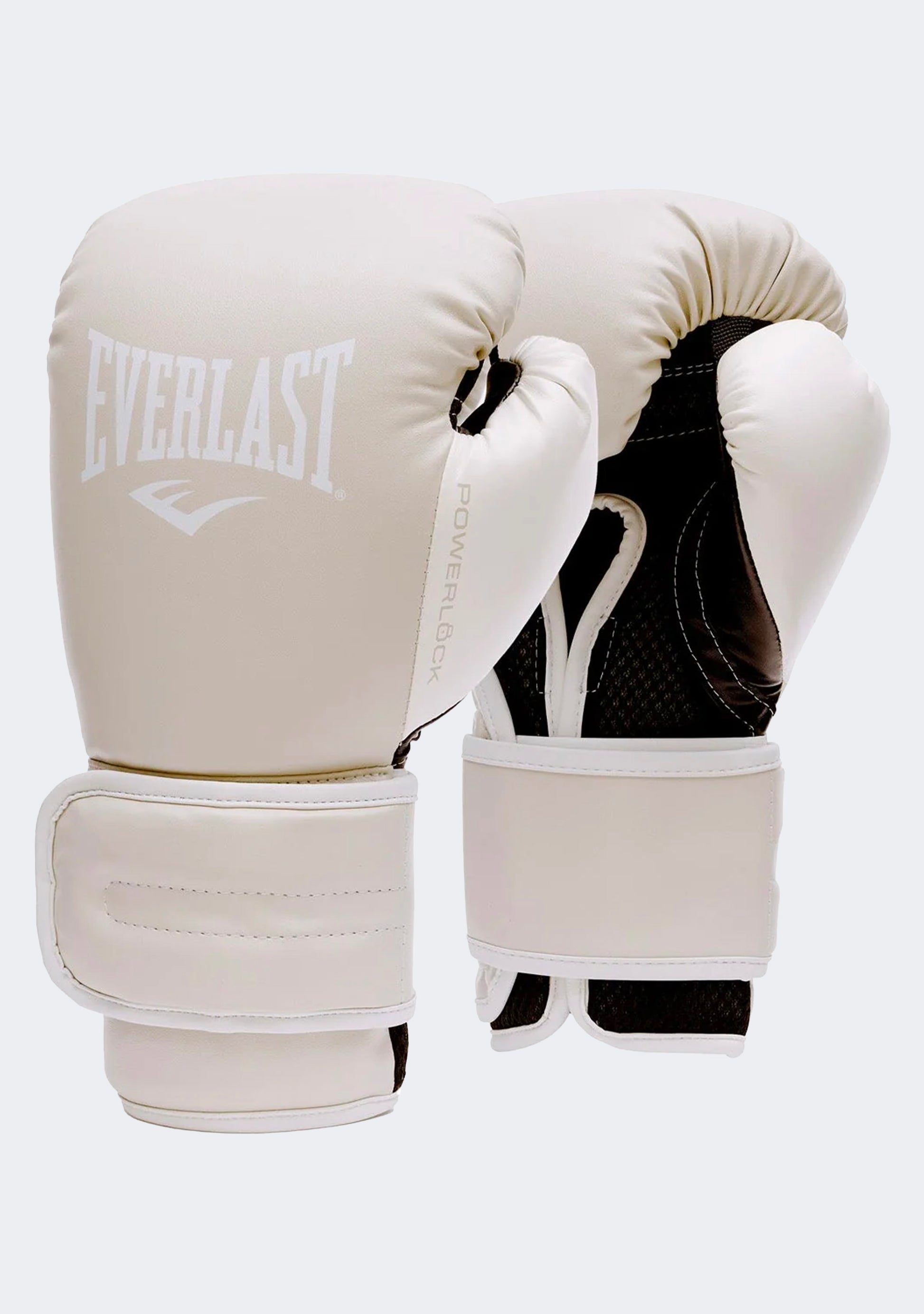 Everlast Powerlock2 Training Gloves 10oz Sable/White