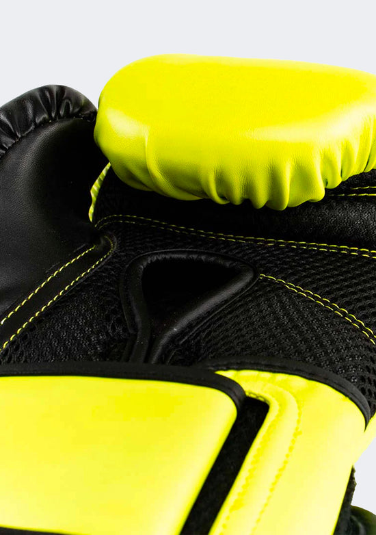 Everlast Powerlock2 Boxing Gloves 12oz Neon Yellow/Black