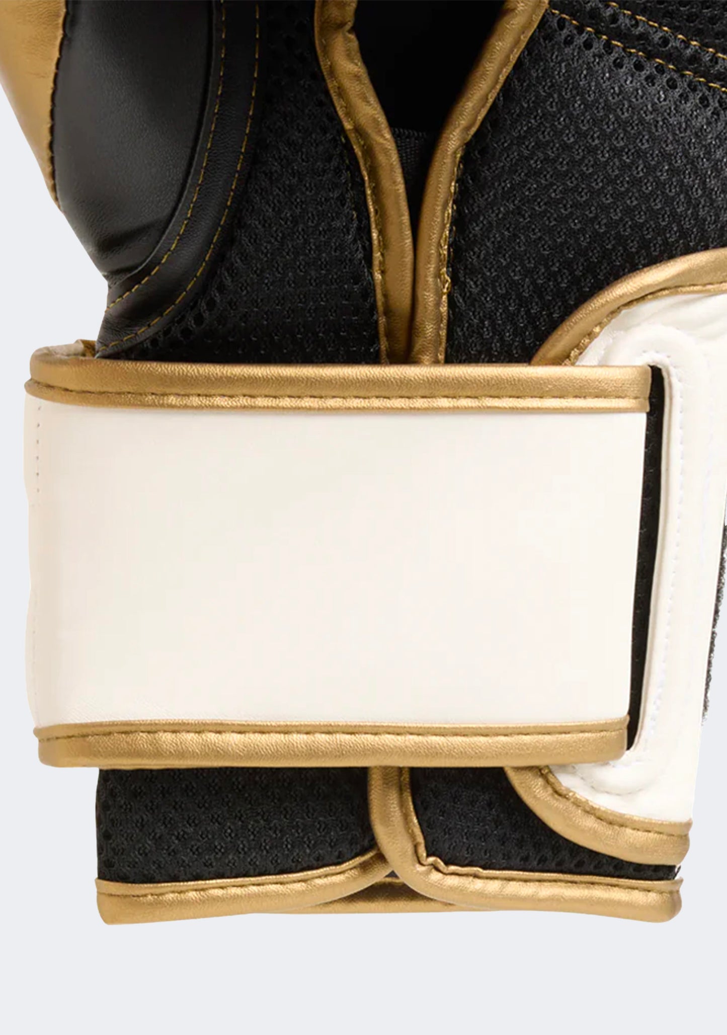 Everlast Powerlock2 Boxing Gloves 14oz White/Gold