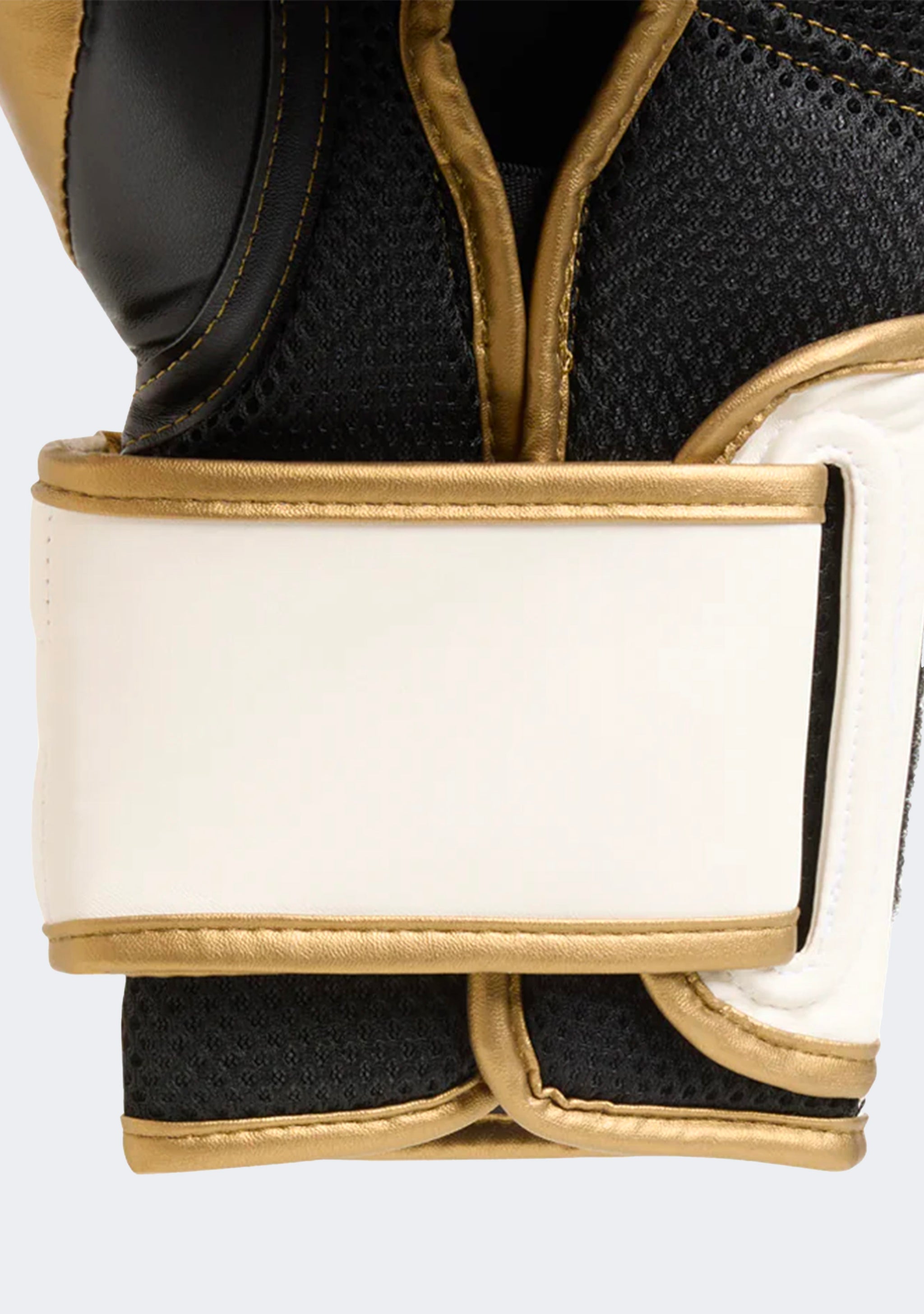 Everlast Powerlock2 Boxing Gloves 14oz White/Gold