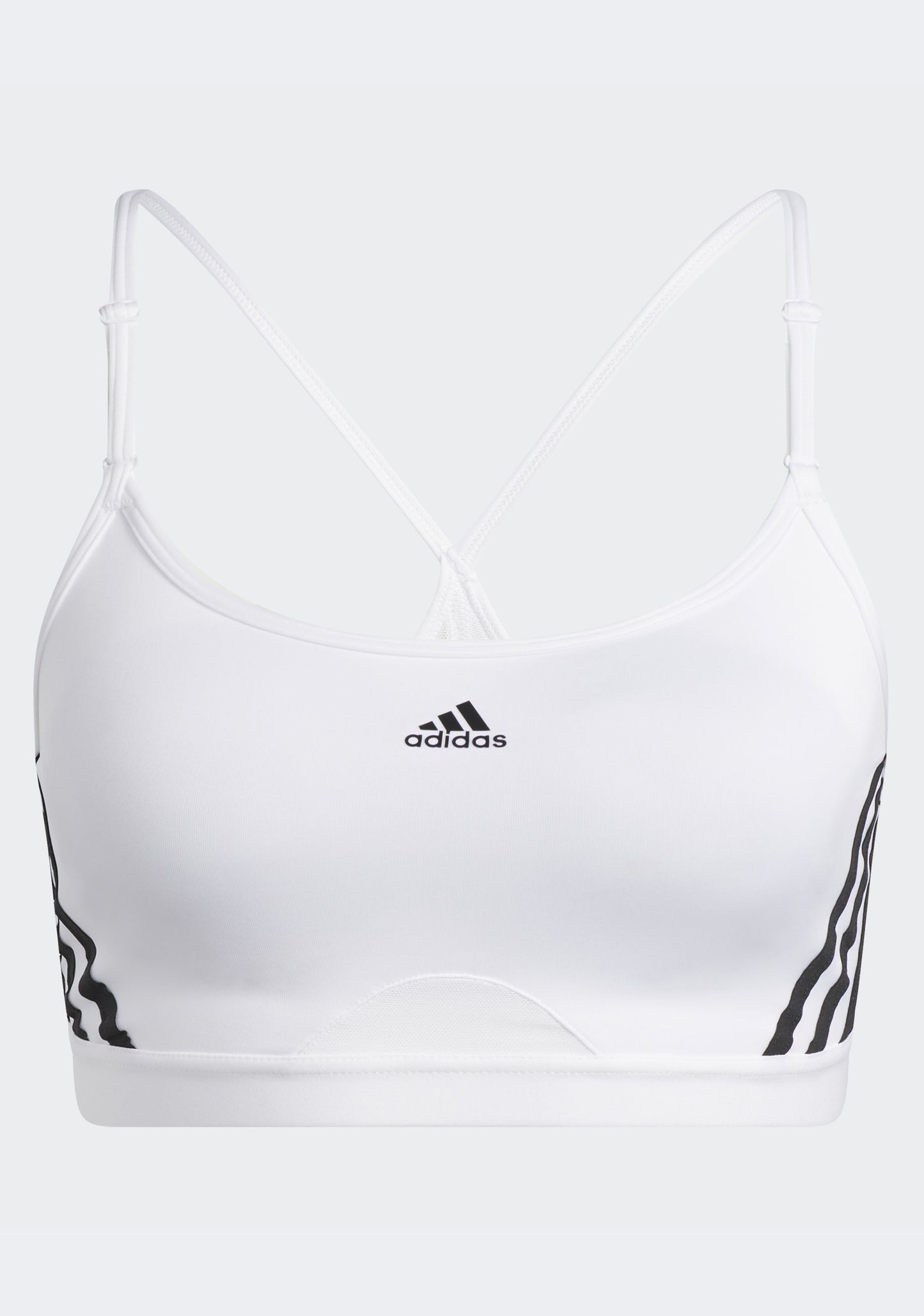 Adidas Women's Aeroreact Training 3 Stripes Bra