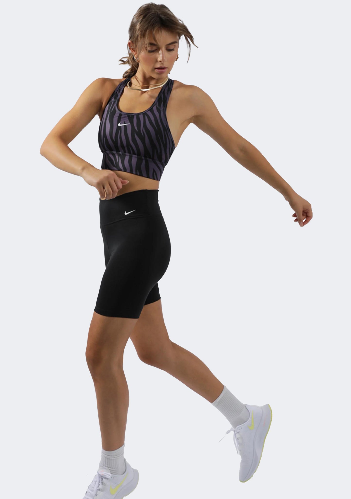 Nike Women's Dri-Fit Swoosh Icon Clash Sports Bra