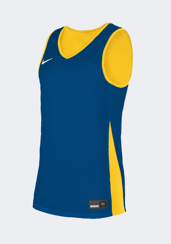 Nike Men's Reversible Basketball Training Jersey - Royal/Yellow