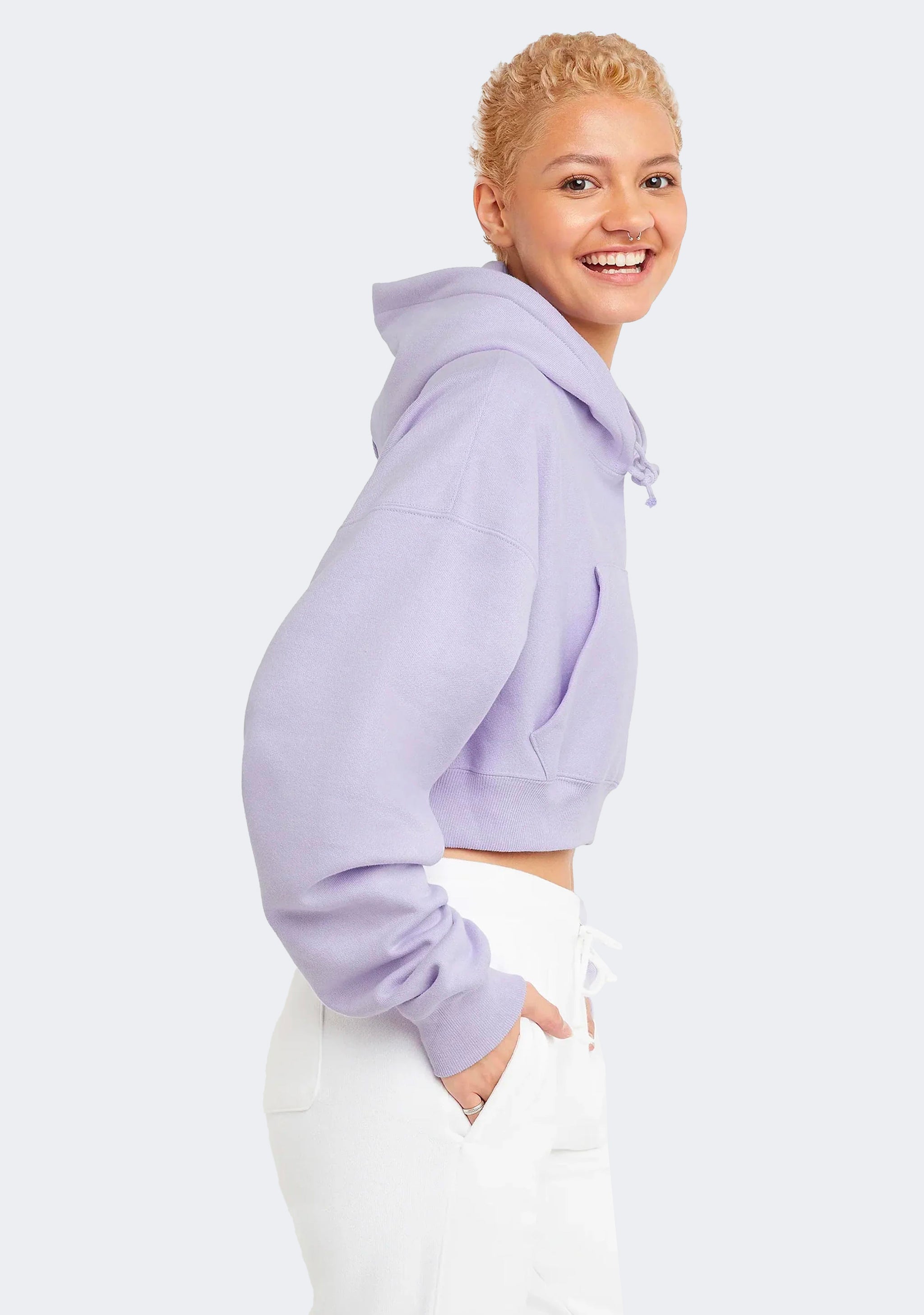 Champion Women's Reverse Weave Crop Hoodie