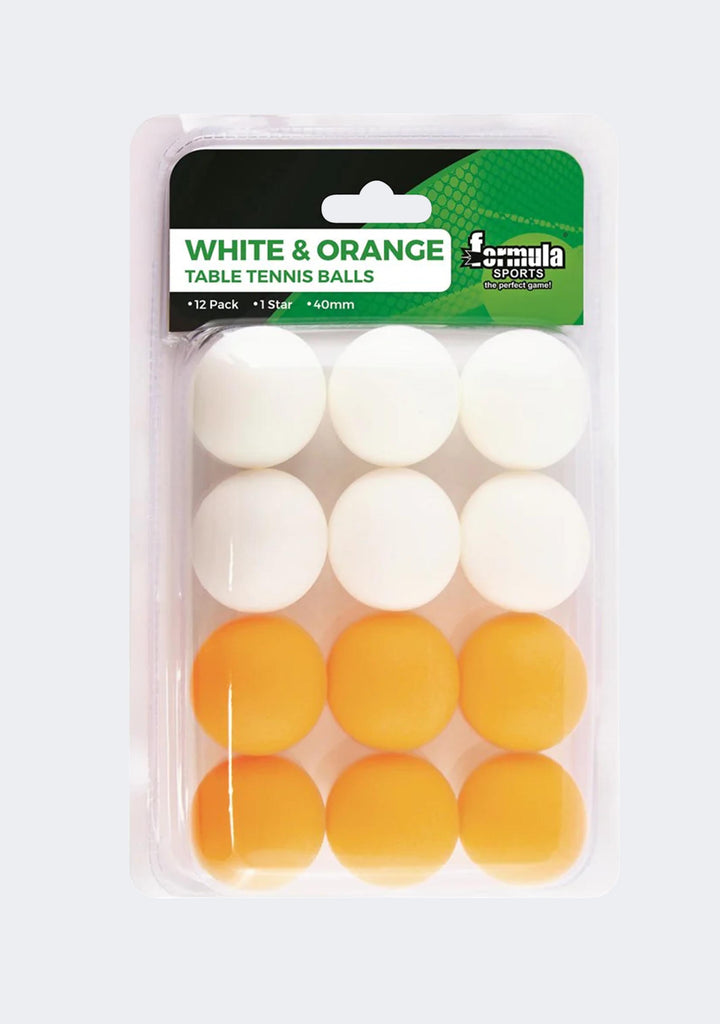Formula Sports 12 Pack Table Tennis Balls
