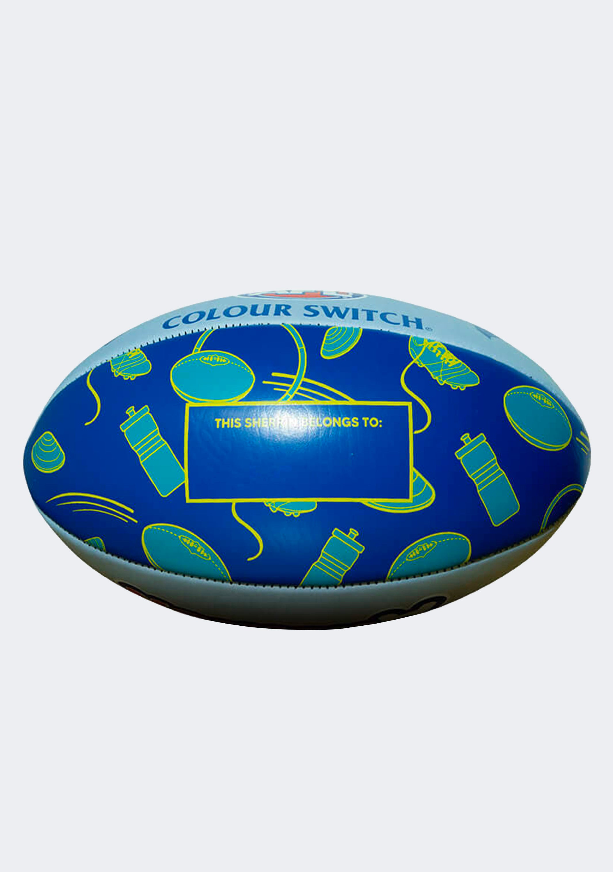 Sherrin AFL Auskick UV Light Colour Switch Footy