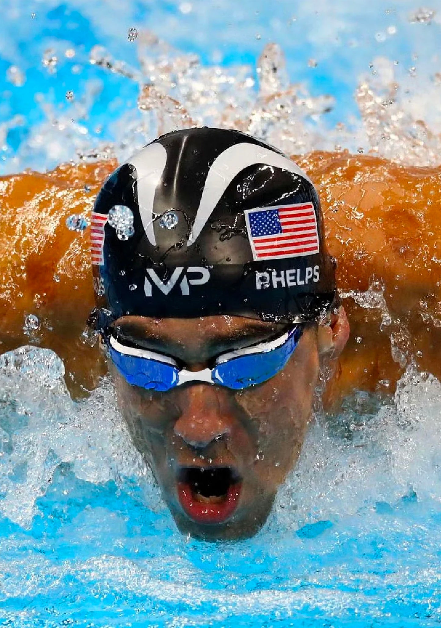 Michael Phelps x Aquasphere Xceed Adult Goggles White/Blue