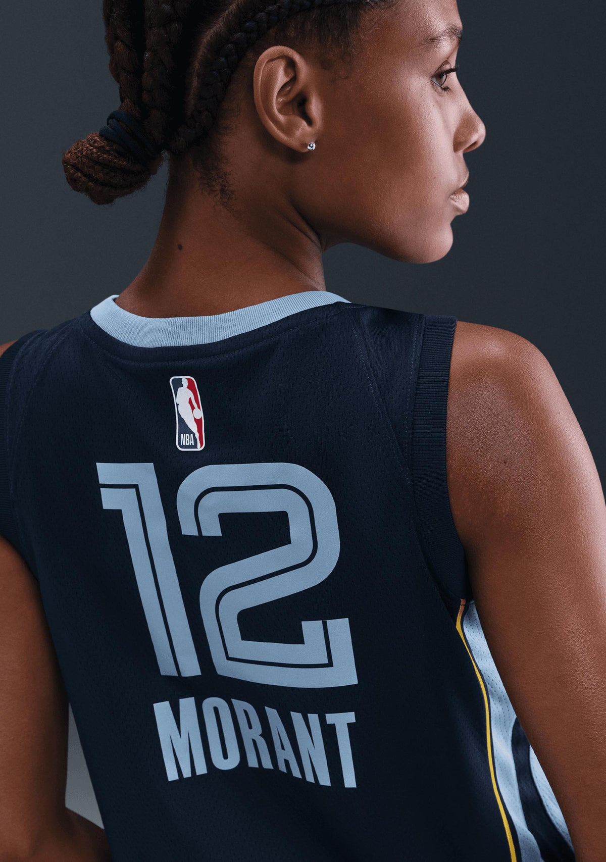Nike Men's Memphis Grizzlies 22/23 Ja Morant Icon Edition Swingman NBA Jersey