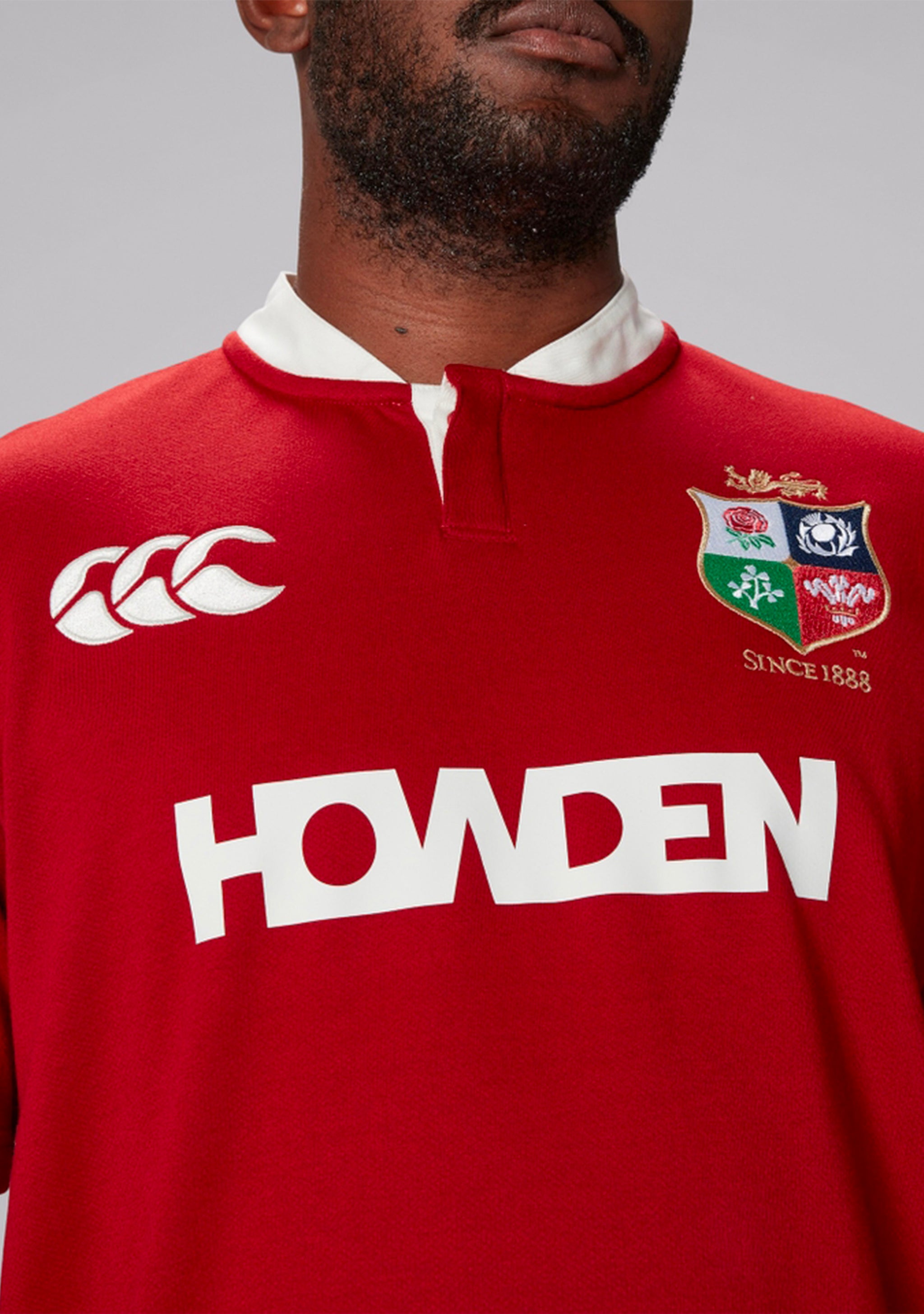 Canterbury Adults British & Irish Lions Short Sleeve Classic Jersey