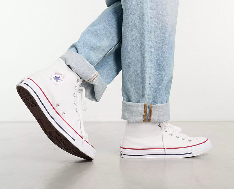 Converse Unisex Chuck Taylor Optical White HIGH <br> M7650C