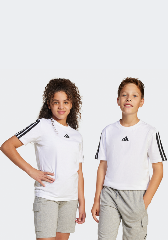 Adidas Kids' 3 Stripe Essentials Tee