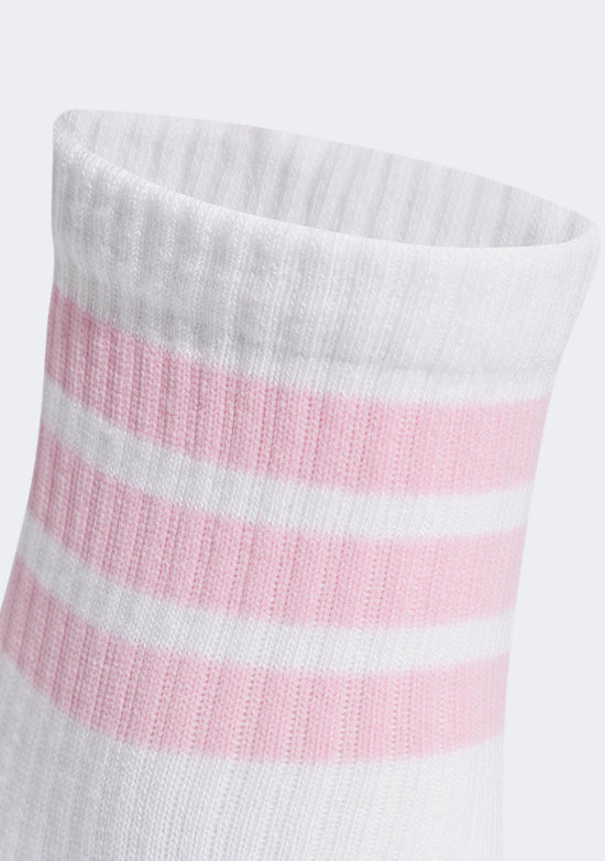 Adidas Kids' 3 Pack Rib Crew Socks