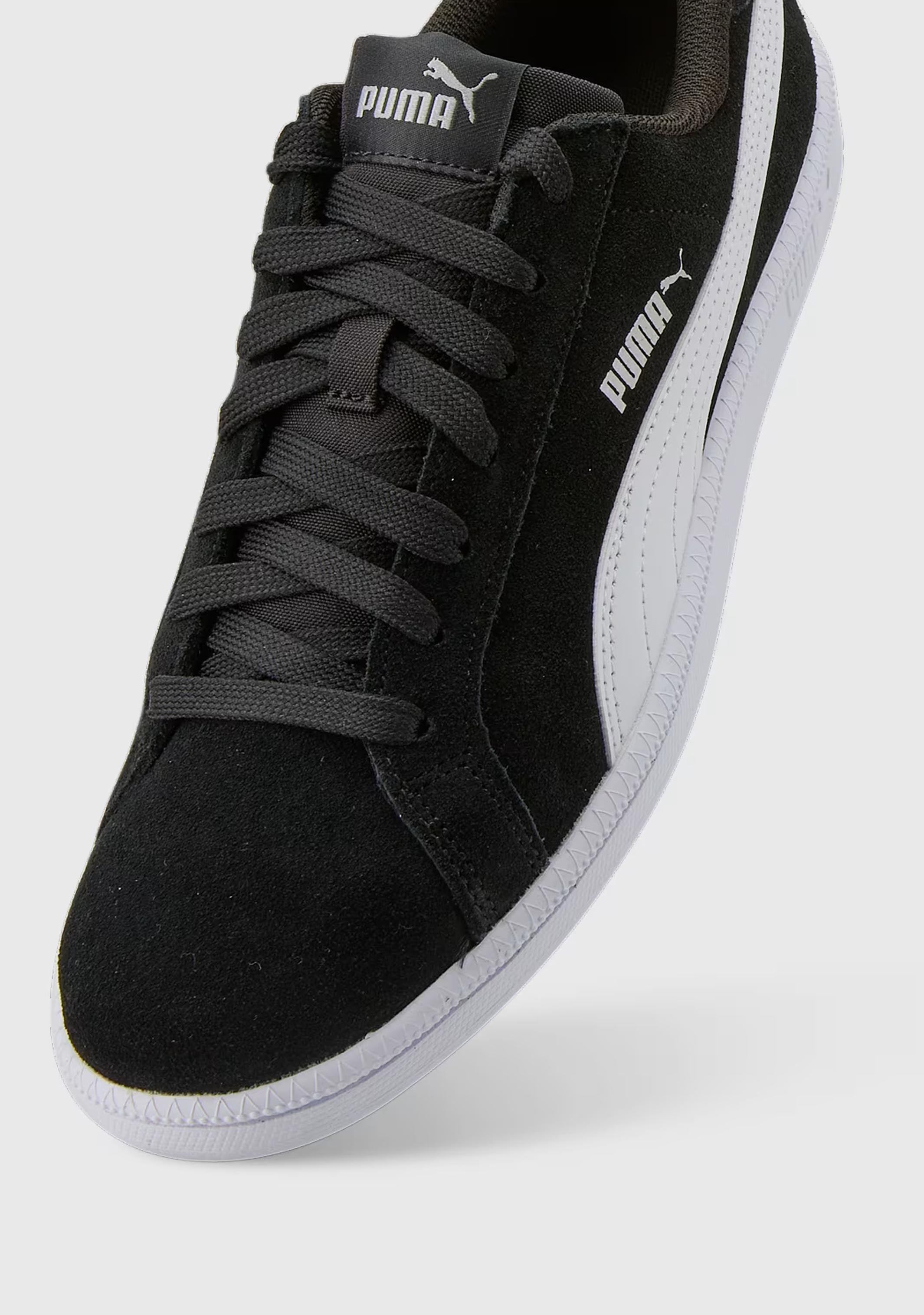 Puma smash black suede outlet