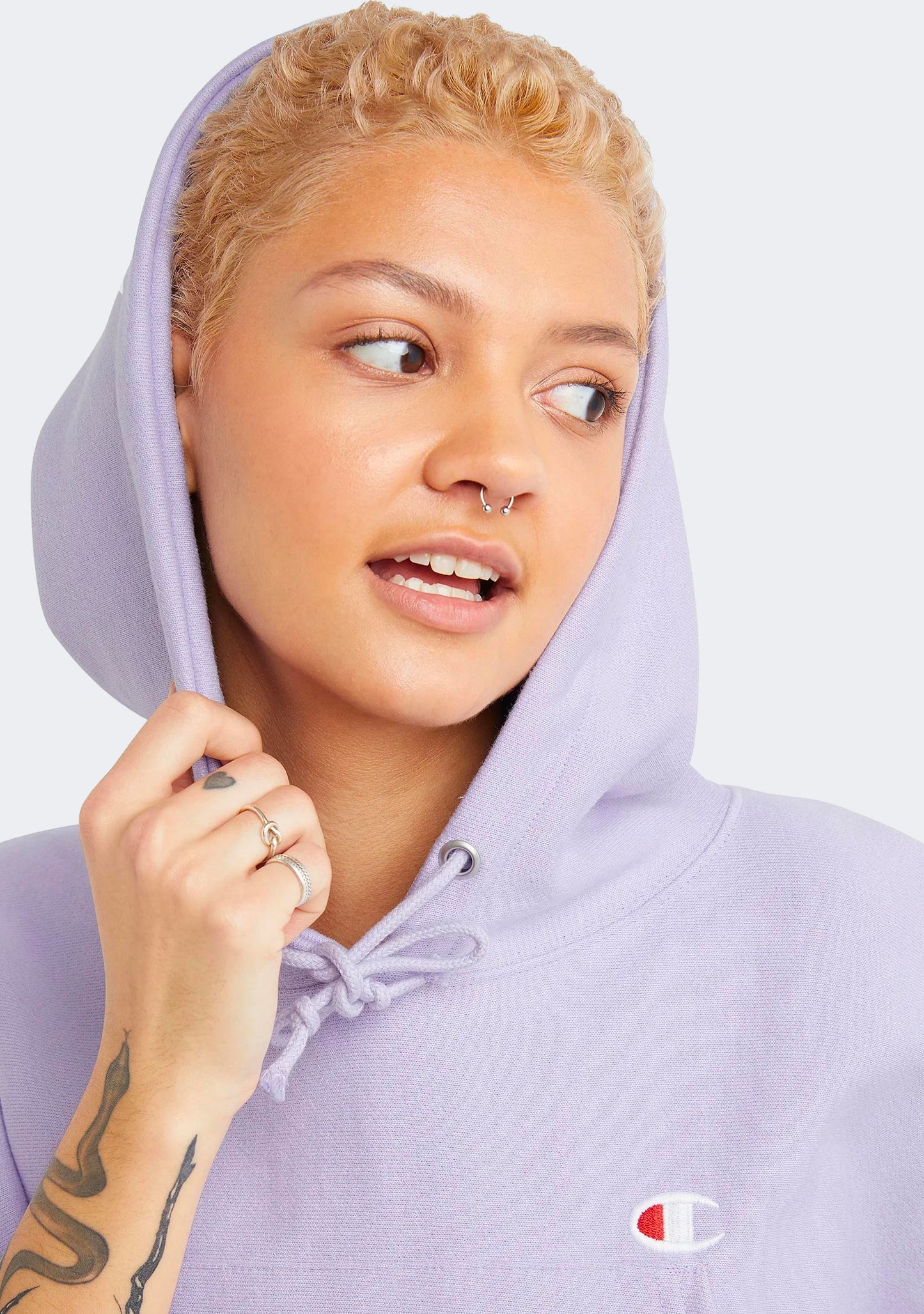 Champion Women's Reverse Weave Crop Hoodie