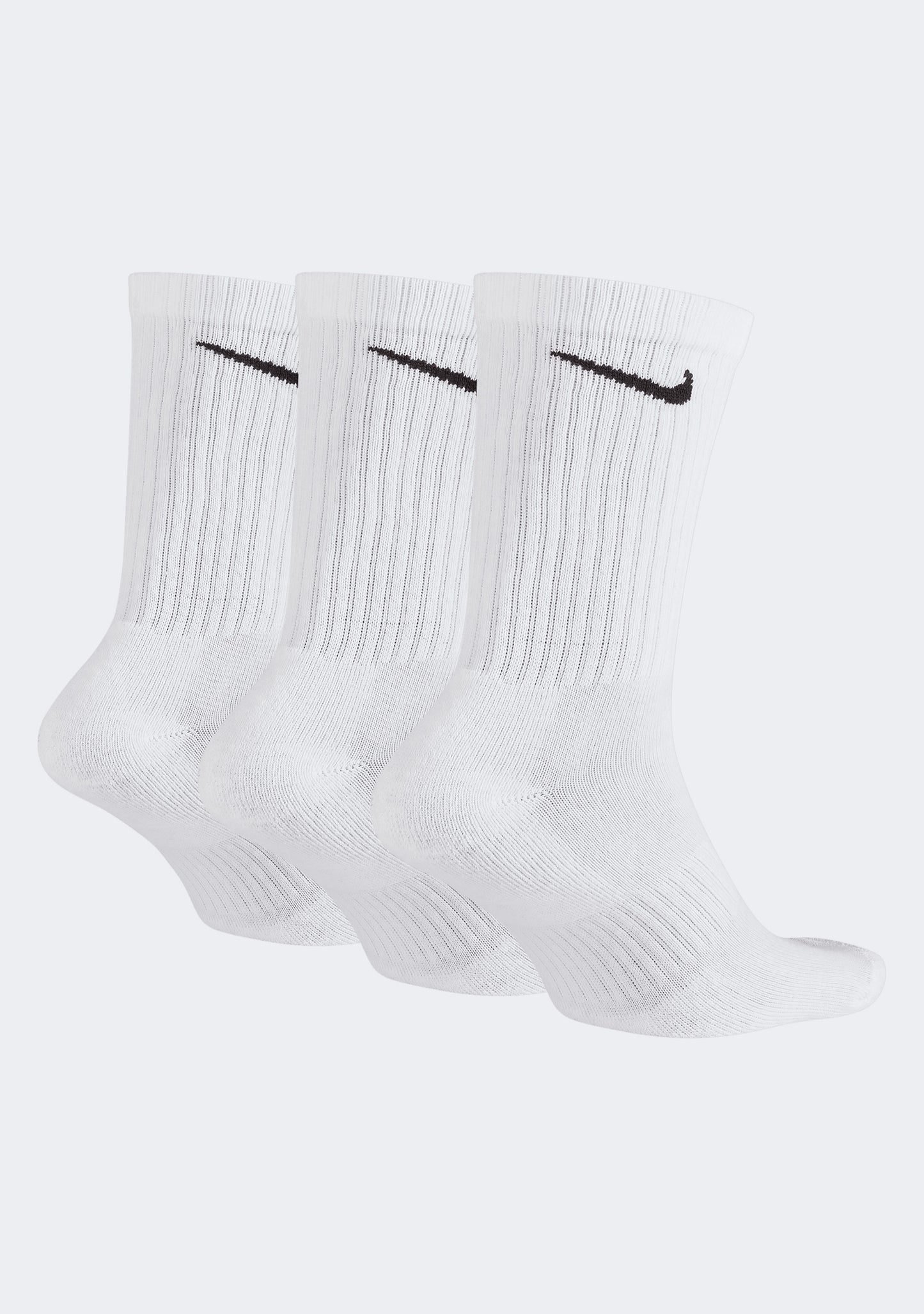 Nike Adults Everyday Cushioned Training Crew Socks (3 Pack)