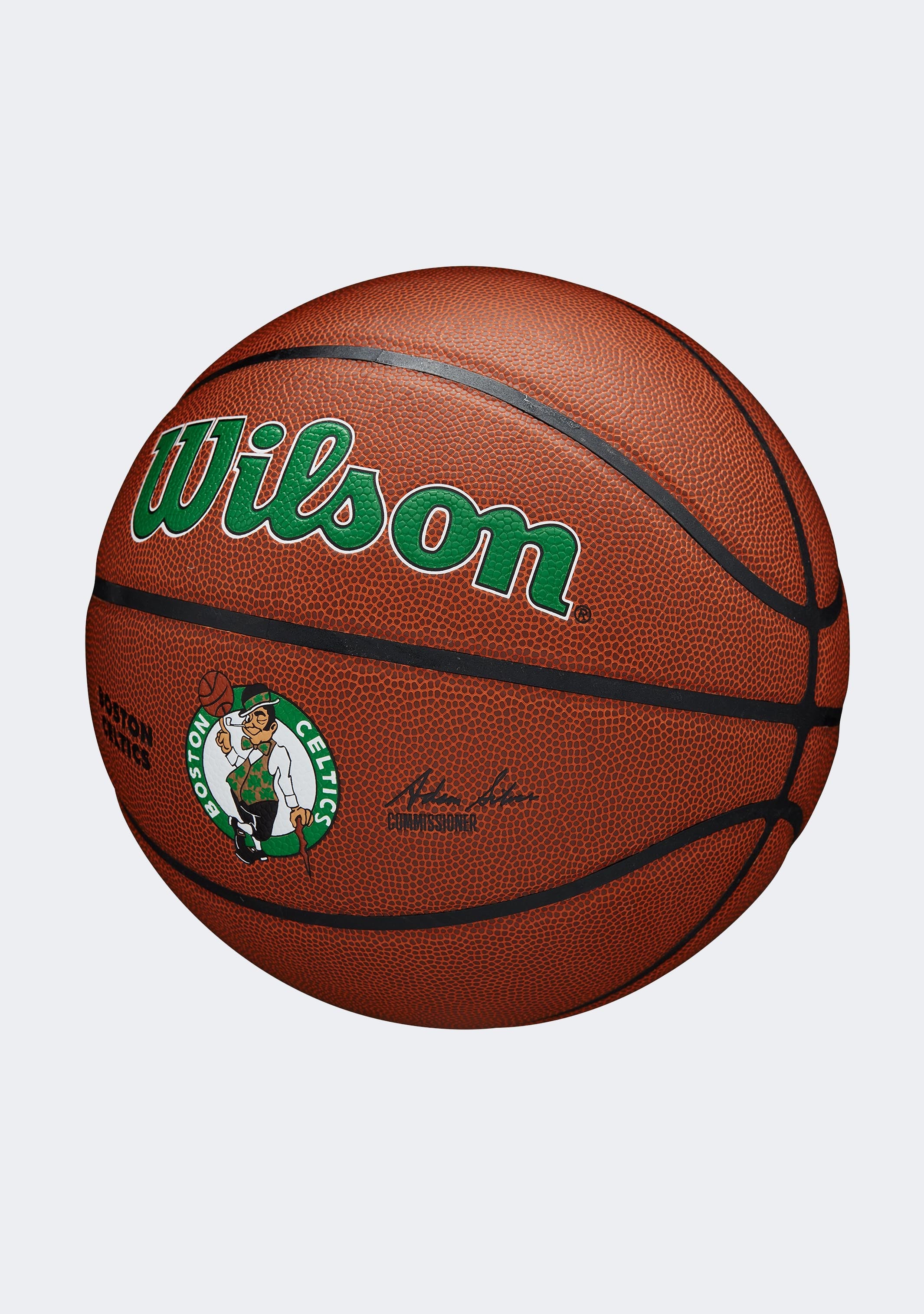 Ballon De Basket Wilson Team Alliance Boston Celtics – Marron, Taille Officielle, Neuf