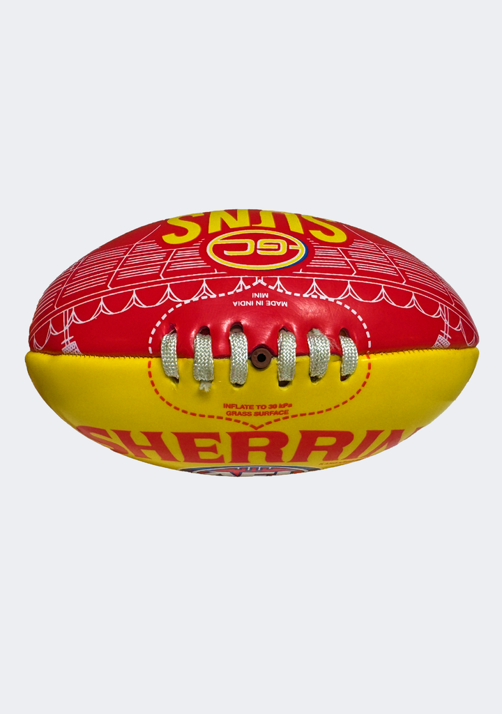Sherrin Gold Coast Suns PVC 20cm Softie
