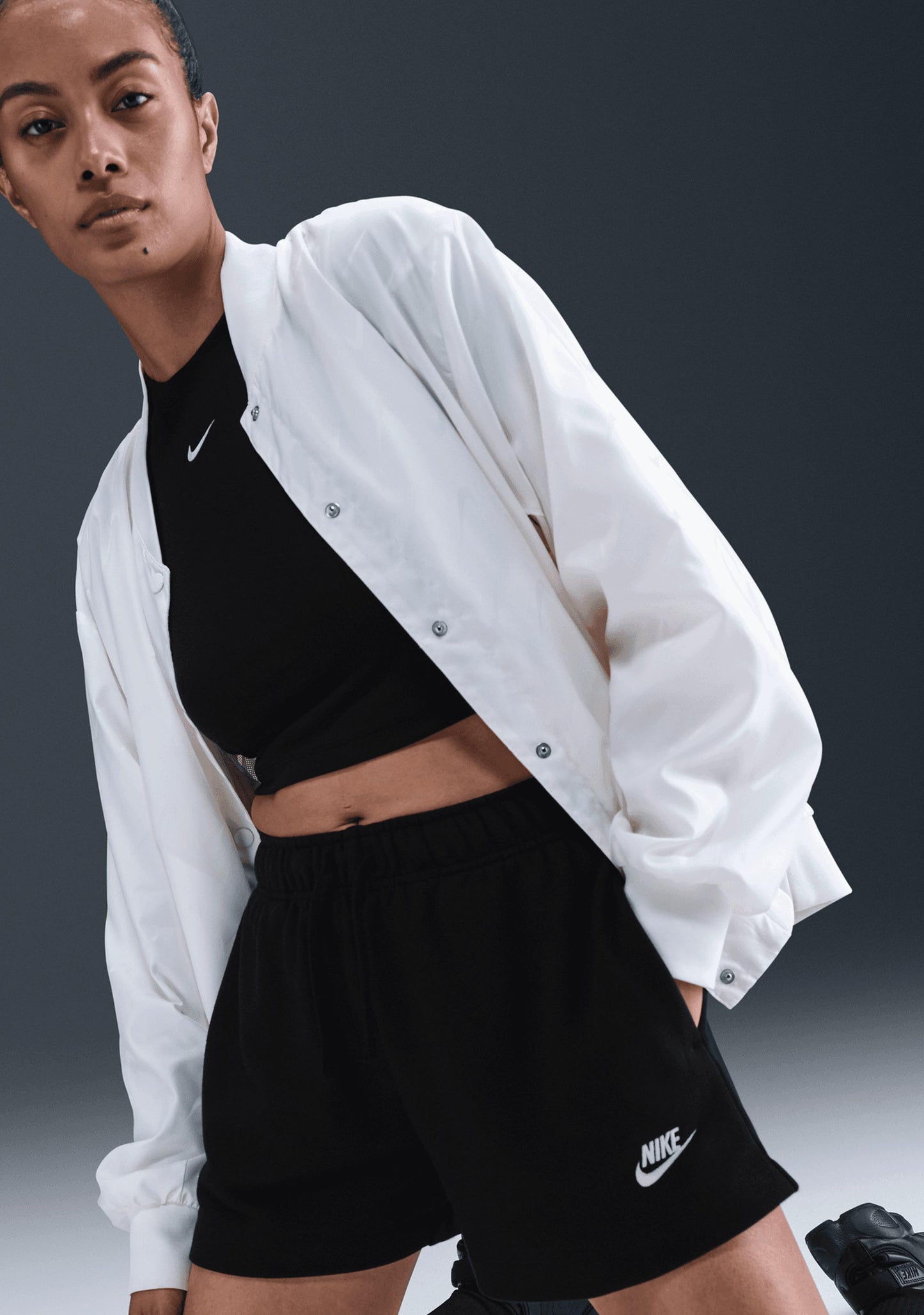 Nike Women's Sportswear Club Fleece Mid-Rise Shorts