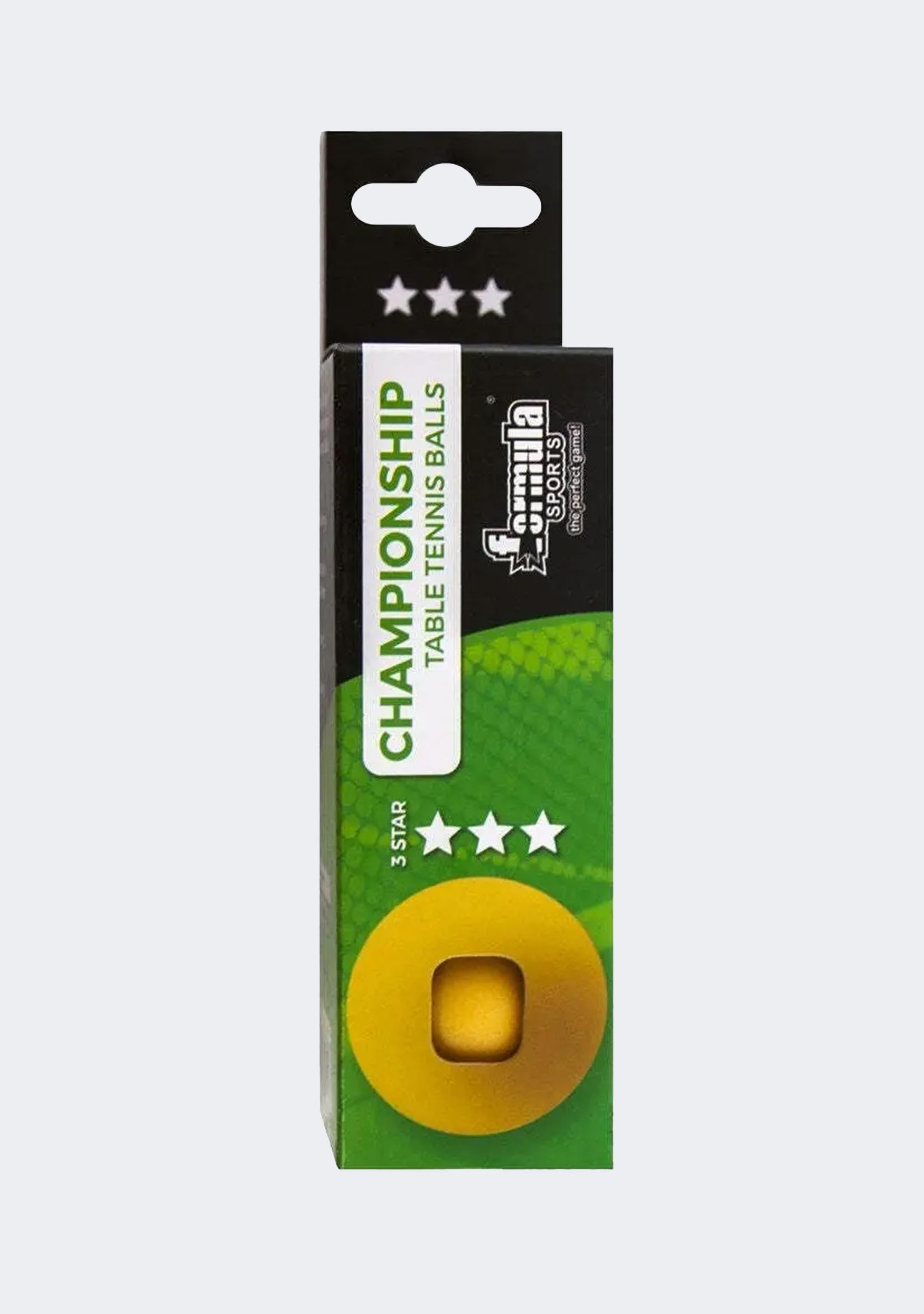 Formula Sports 3pk Championship Table Tennis Balls