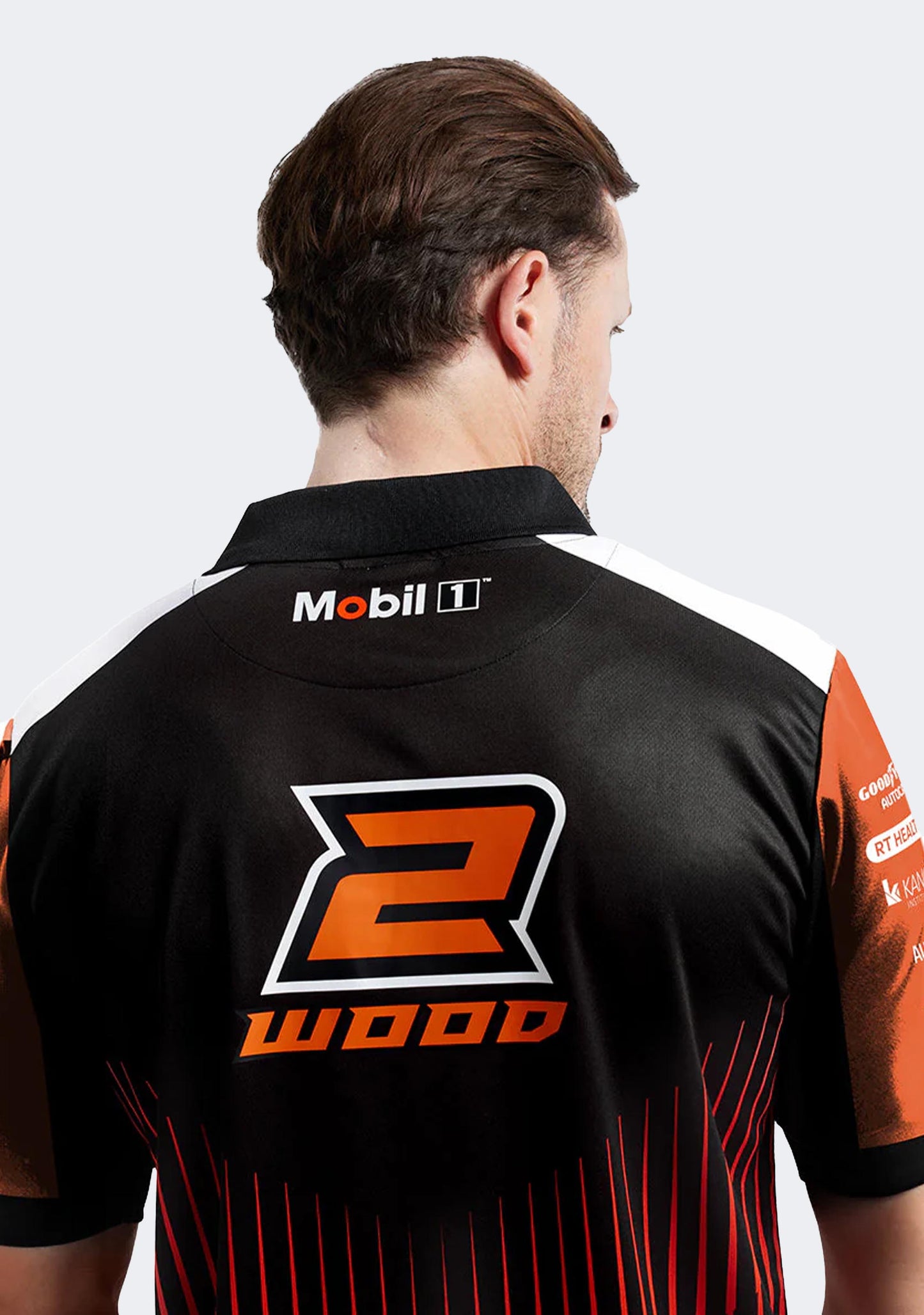 Wood Men's Zip Polo