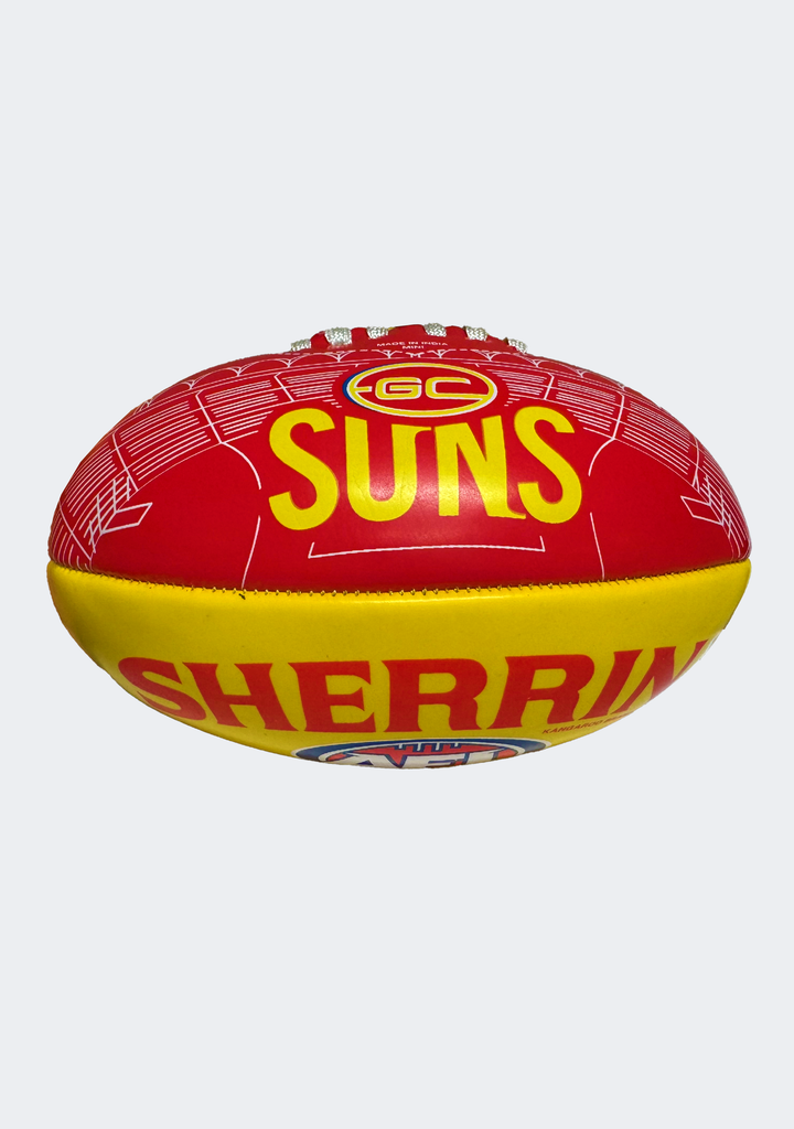 Sherrin Gold Coast Suns PVC 20cm Softie