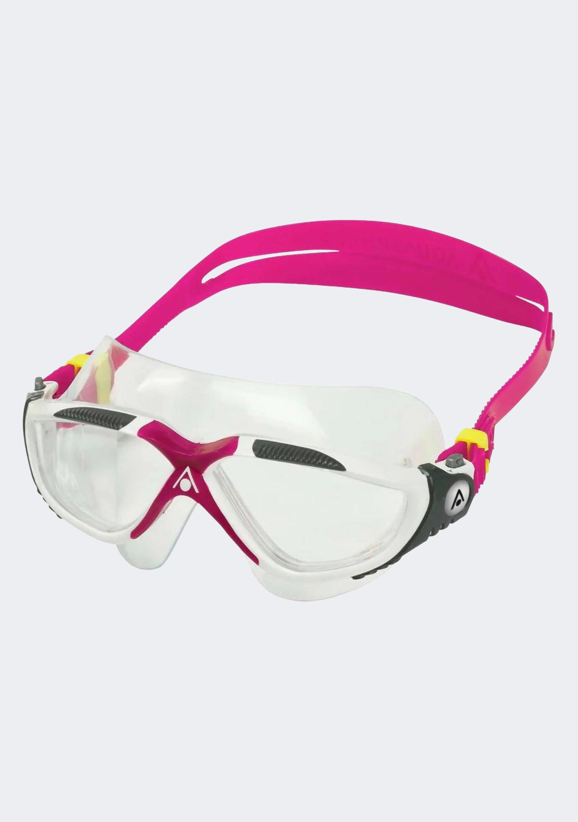 Aquasphere Adults Vista Swim Mask White/Grey/Ruby Red