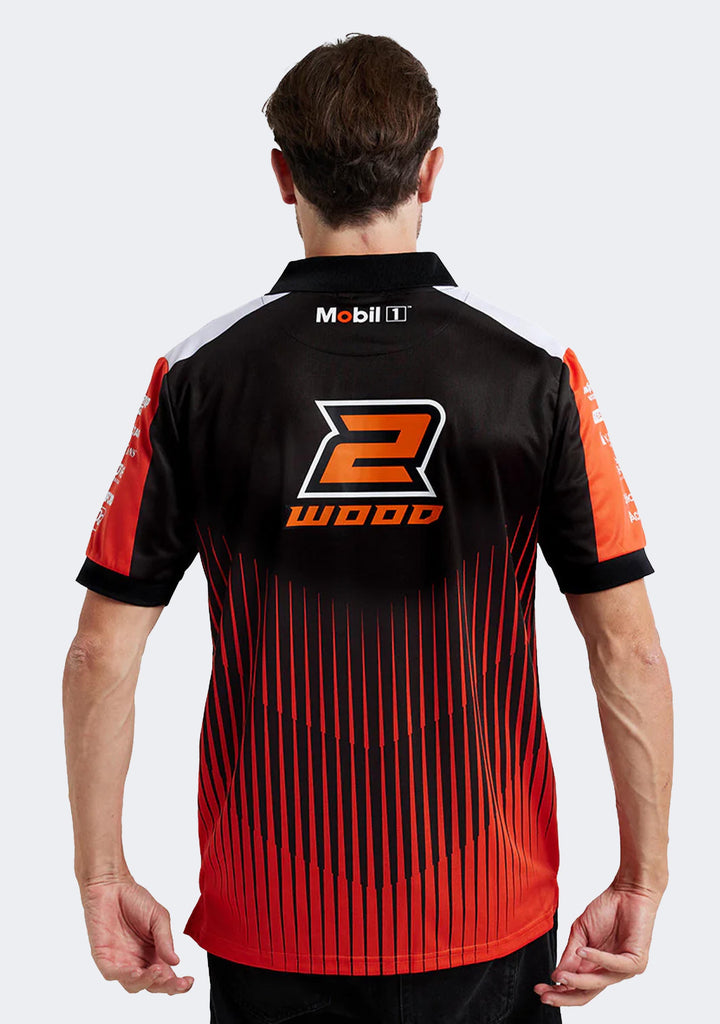Wood Men's Zip Polo
