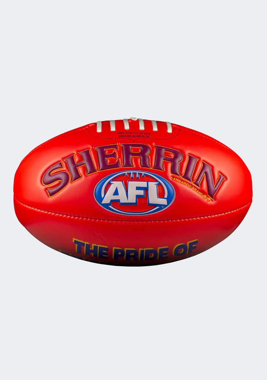 Sherrin Brisbane Lions AFL Super Soft Touch Football