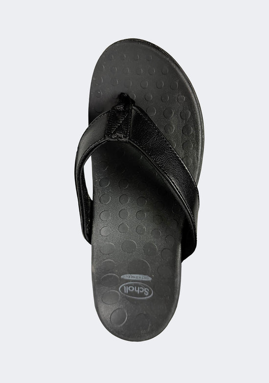Scholl Orthaheel Women's Sonoma II Smooth Black