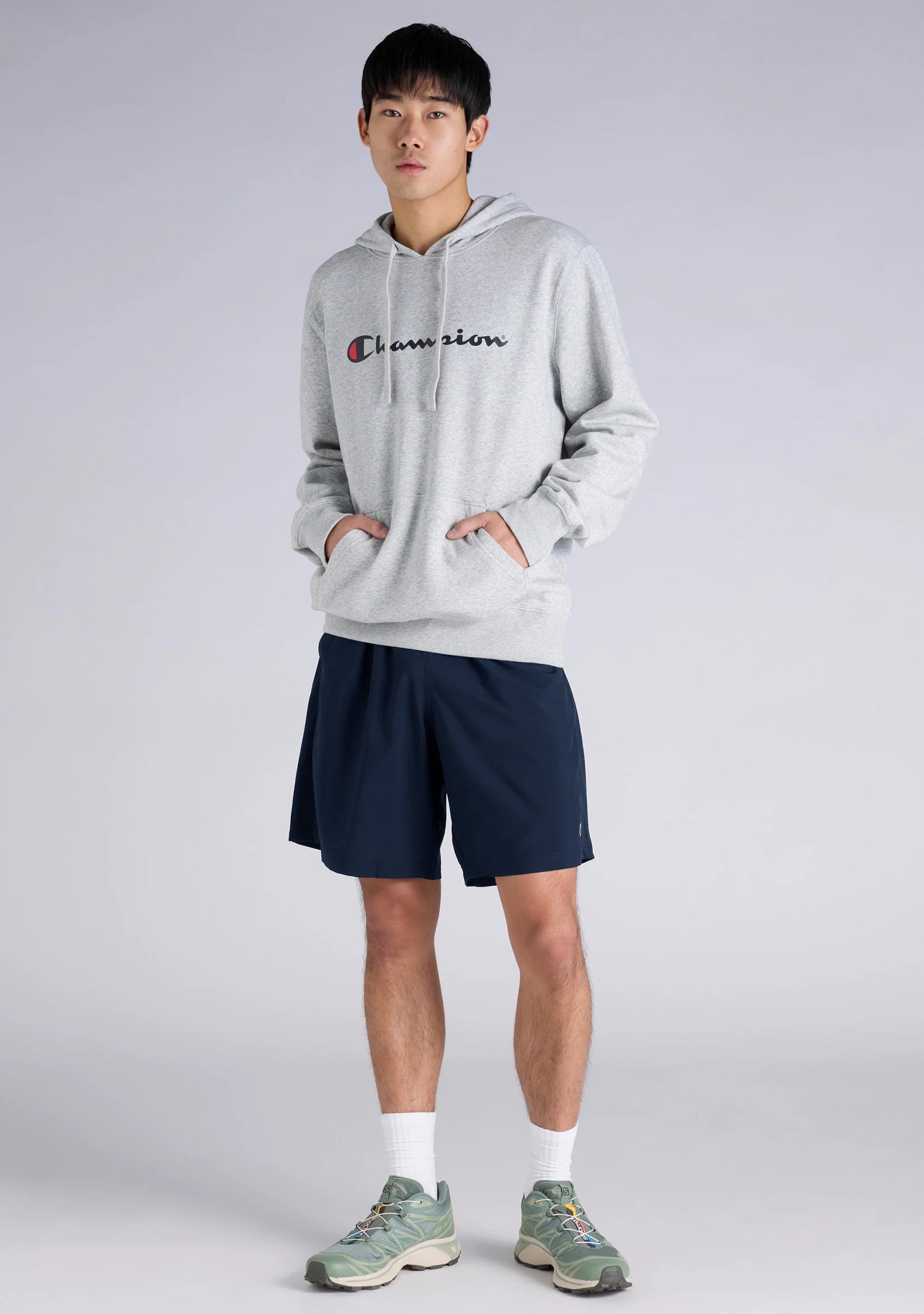 Champion Men's Leg Demand Shorts Navy