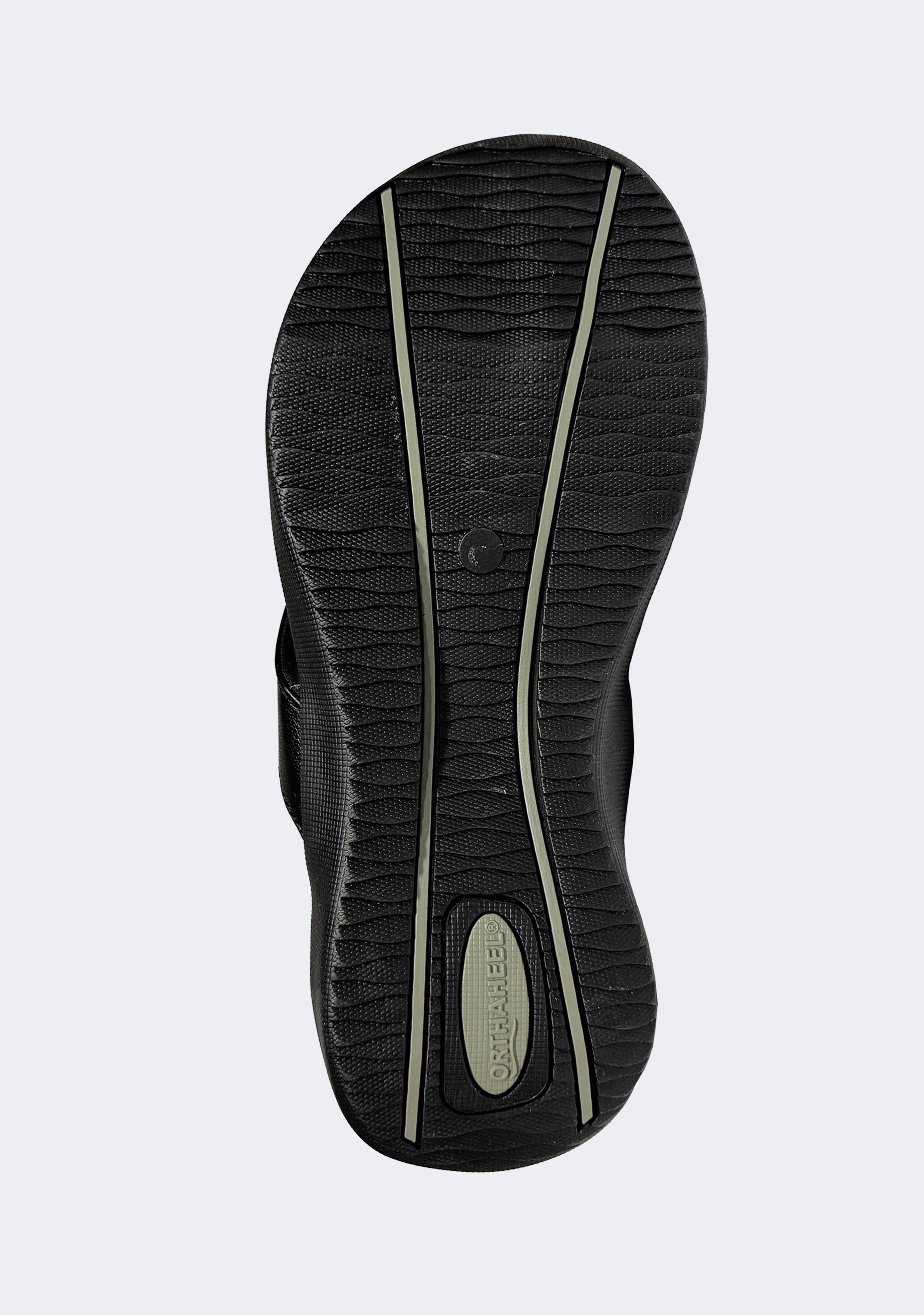 Scholl Orthaheel Women's Sonoma II Smooth Black