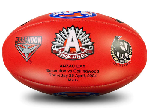 Sherrin AFL ANZAC Day 2024 Super Soft Touch Football <br> 4291/ANZ/24