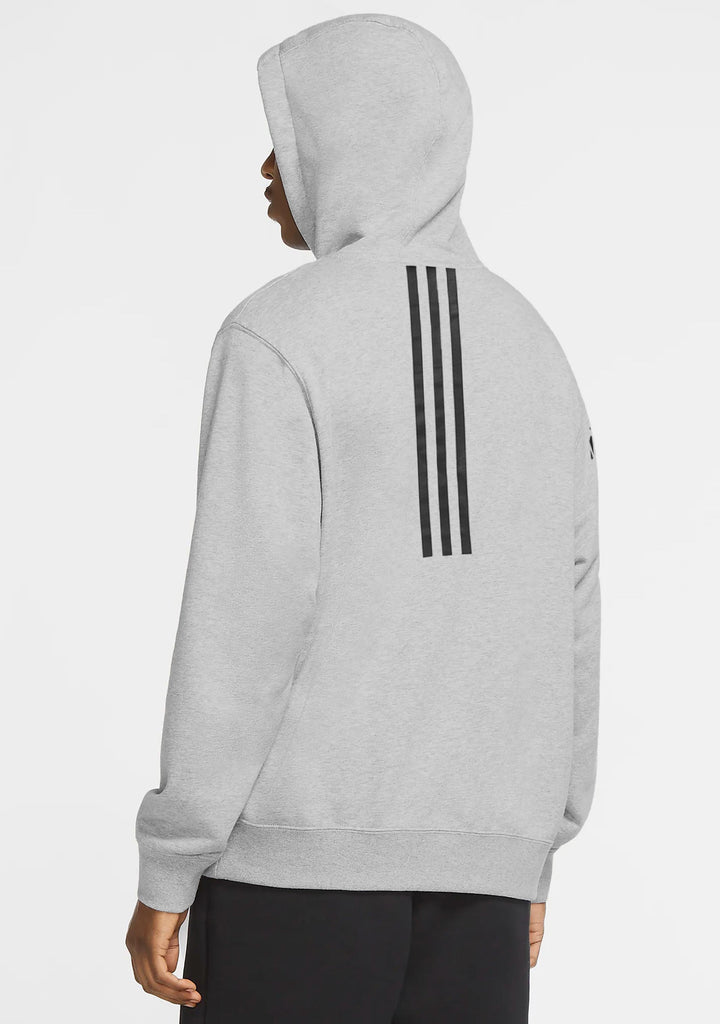 Adidas Men's WBC Traditional Grey/Black Boxing Hoodie