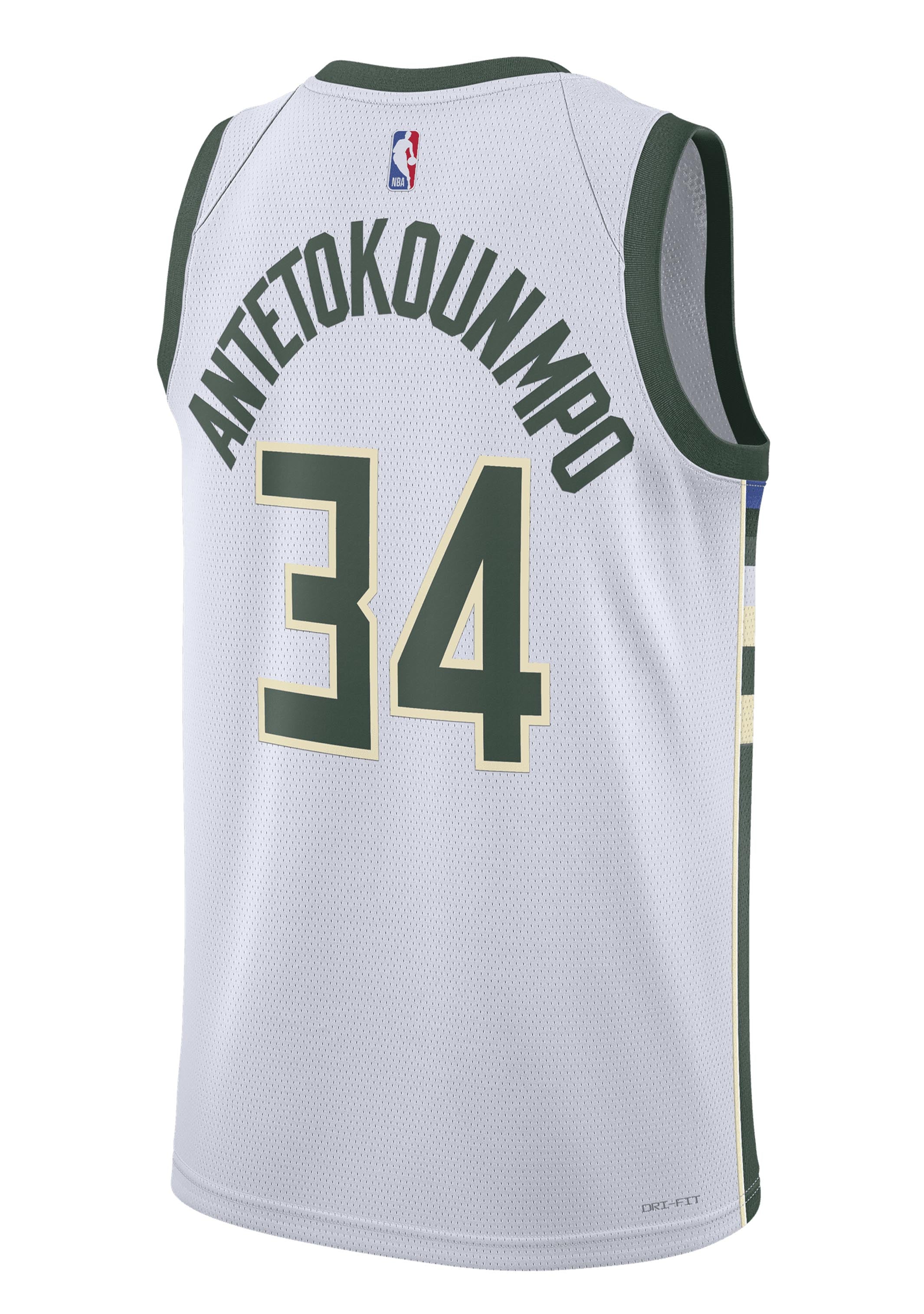 Nike Men's Giannis Antetokounmpo Milwaukee Bucks Dri-FIT Swingman Jersey