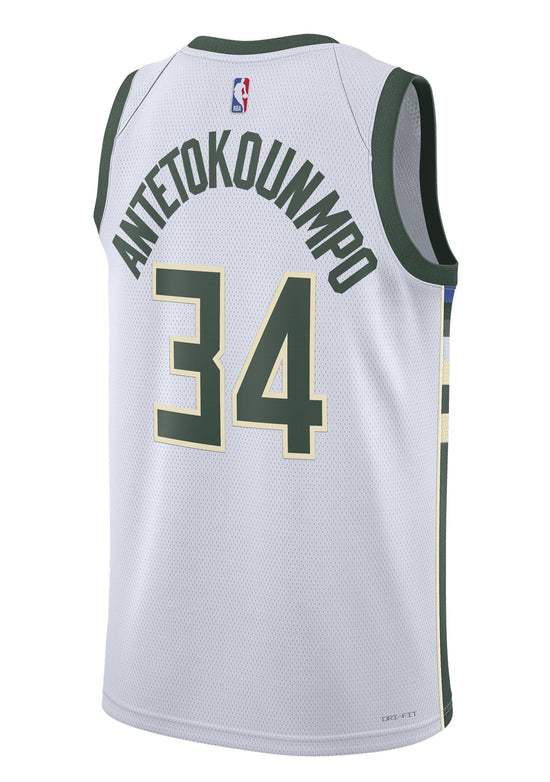 Nike Men's Giannis Antetokounmpo Milwaukee Bucks Dri-FIT Swingman Jersey