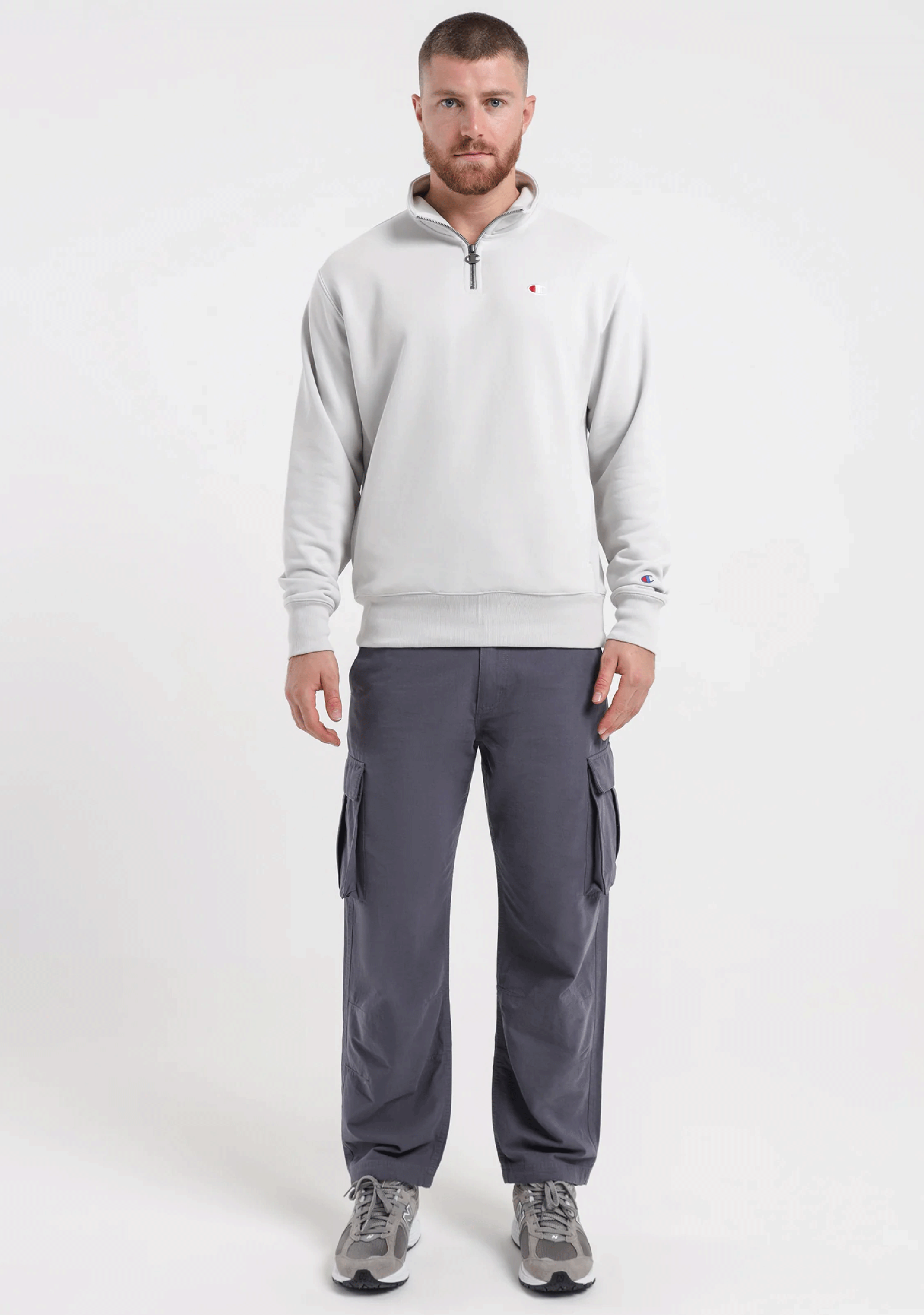 Champion Mens Reverse Weave Quarter Zip